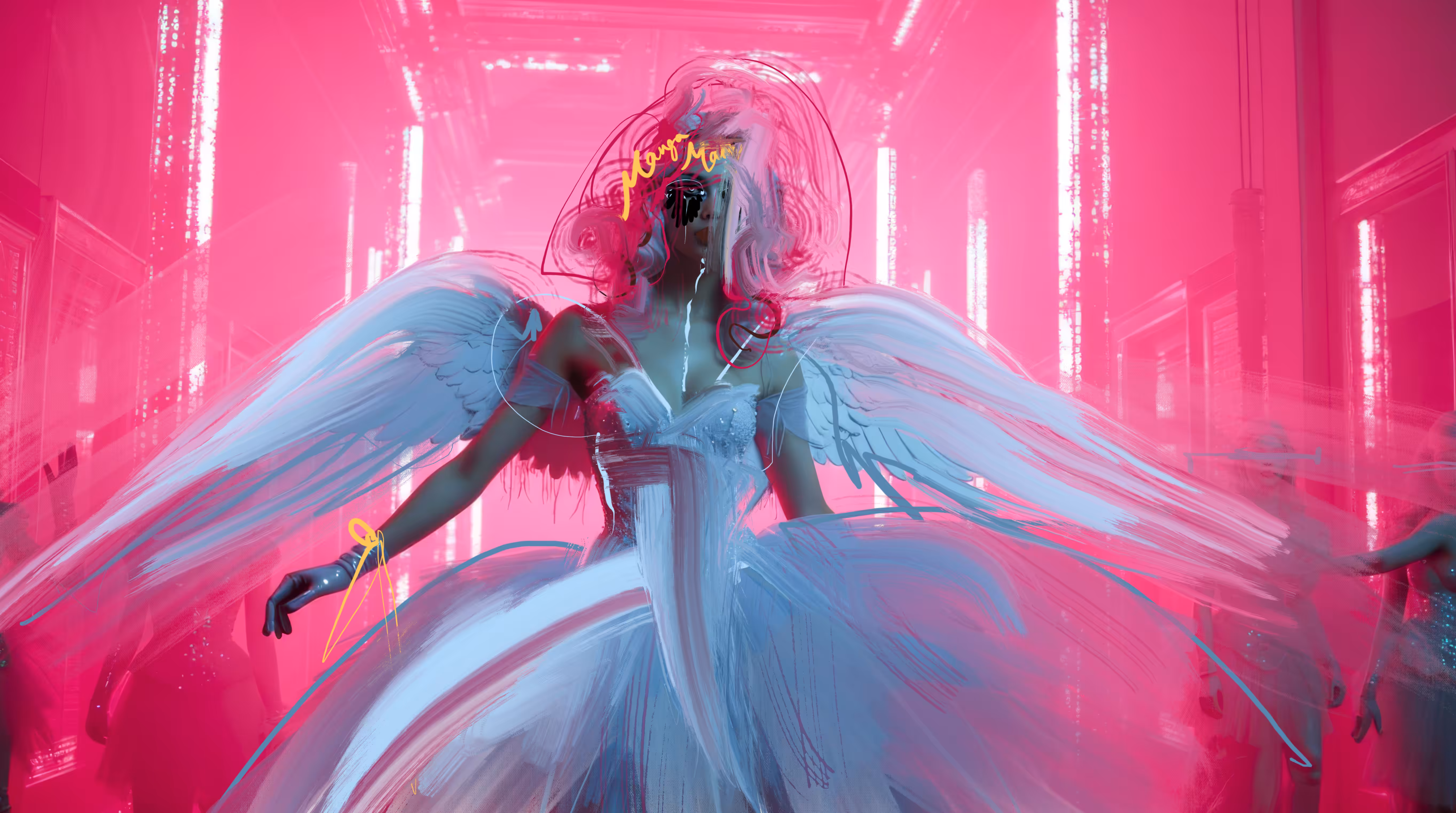 PORCELAIN ANDROID - THE MANGA MACHINE: Pink Angel