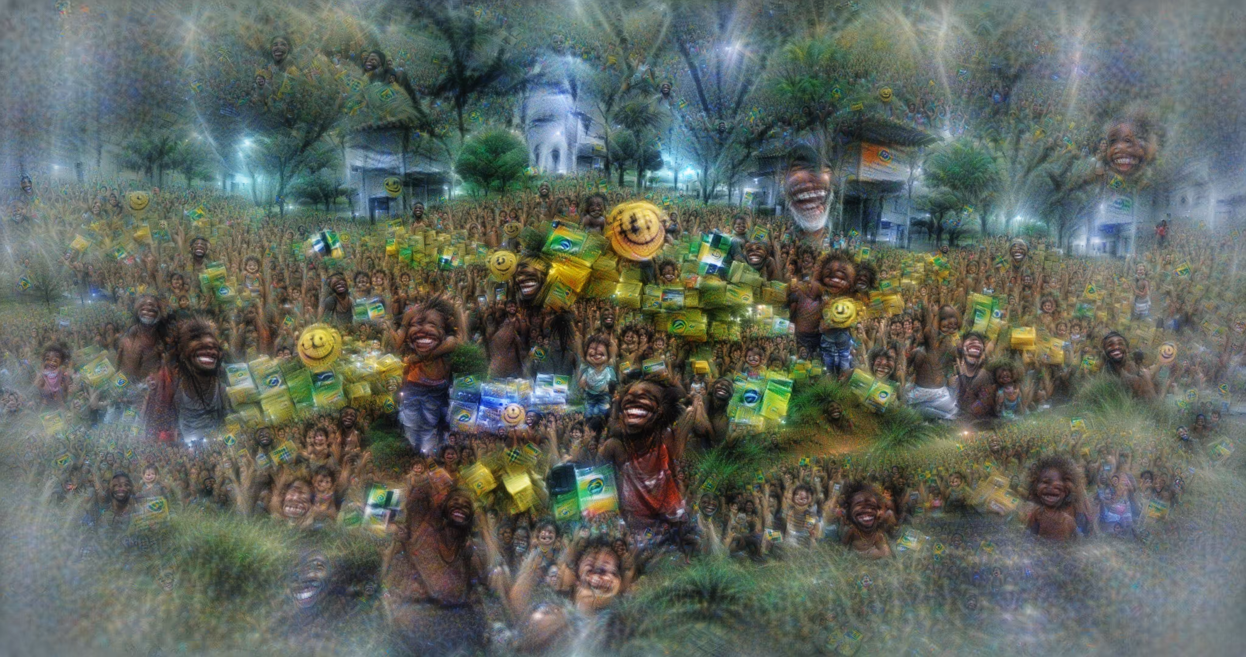 Synthetic Brazil - Smiles and Happiness