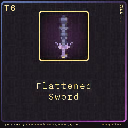 Gear for your quests - Sword #89