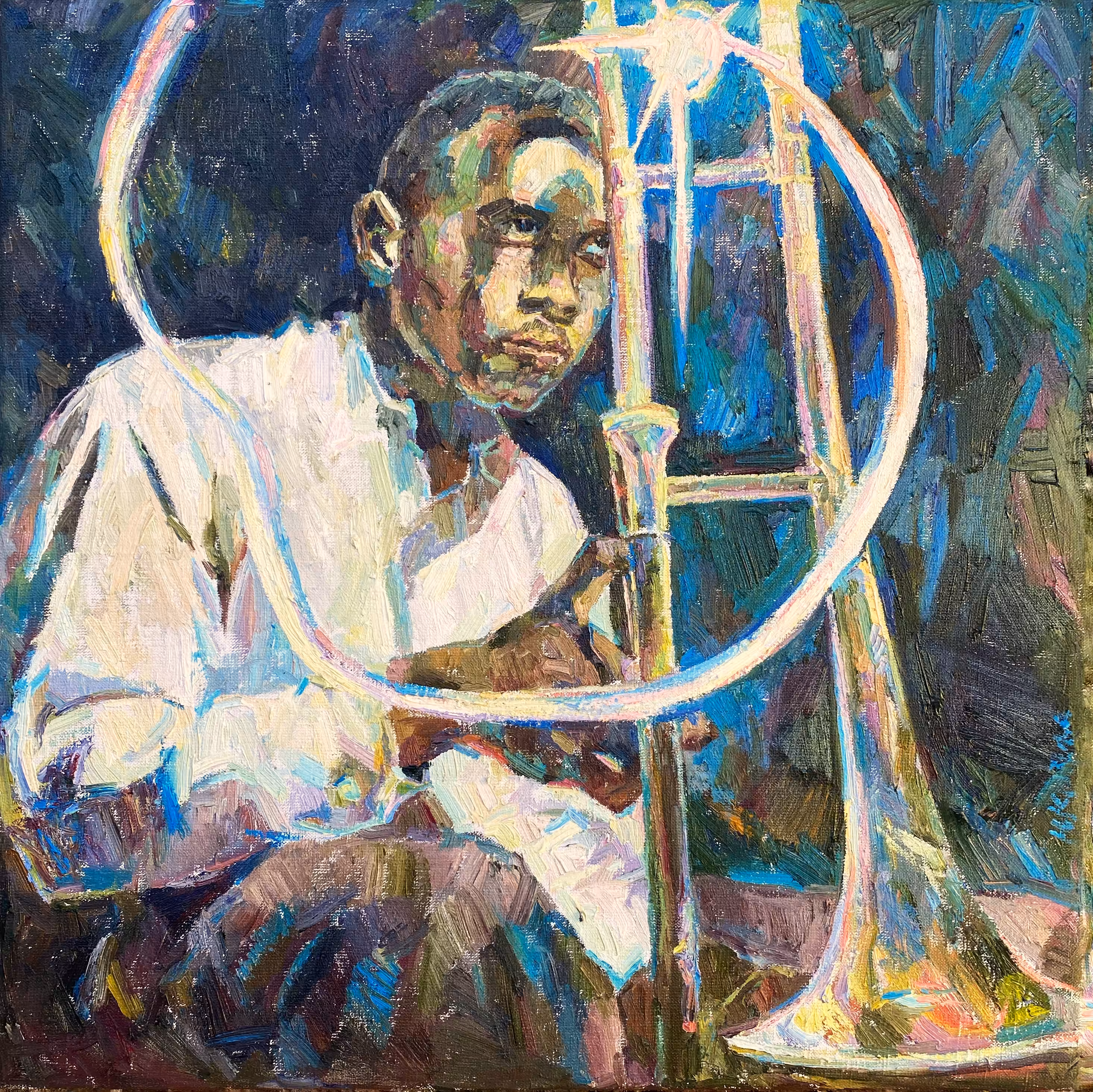 “flash of inspiration of a brilliant trombonist»