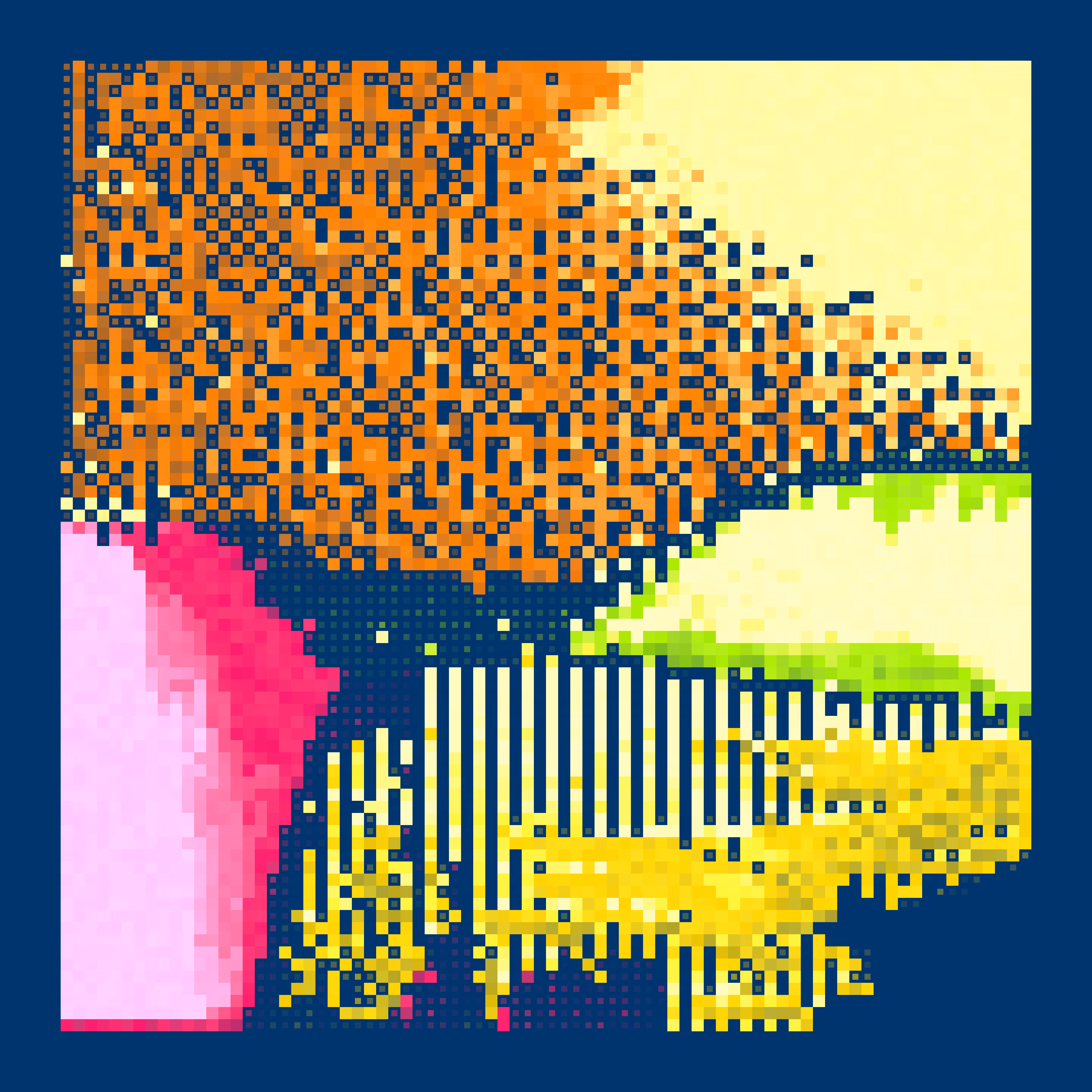 Pixel Blobs II #110