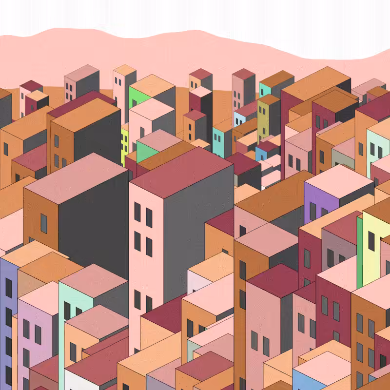 Coloured City #32