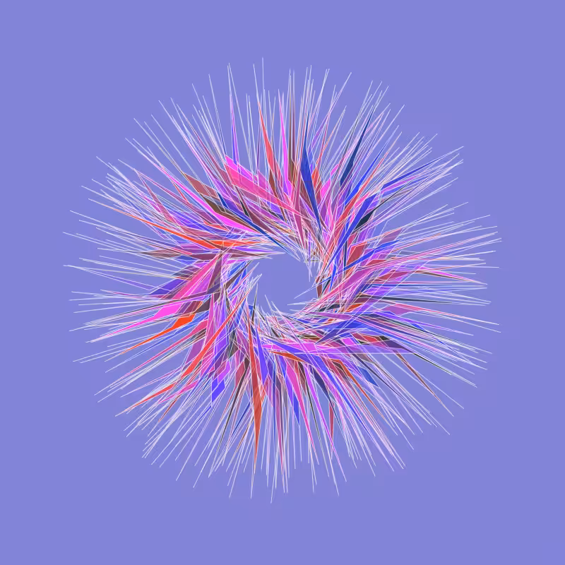 mosaic flower #96