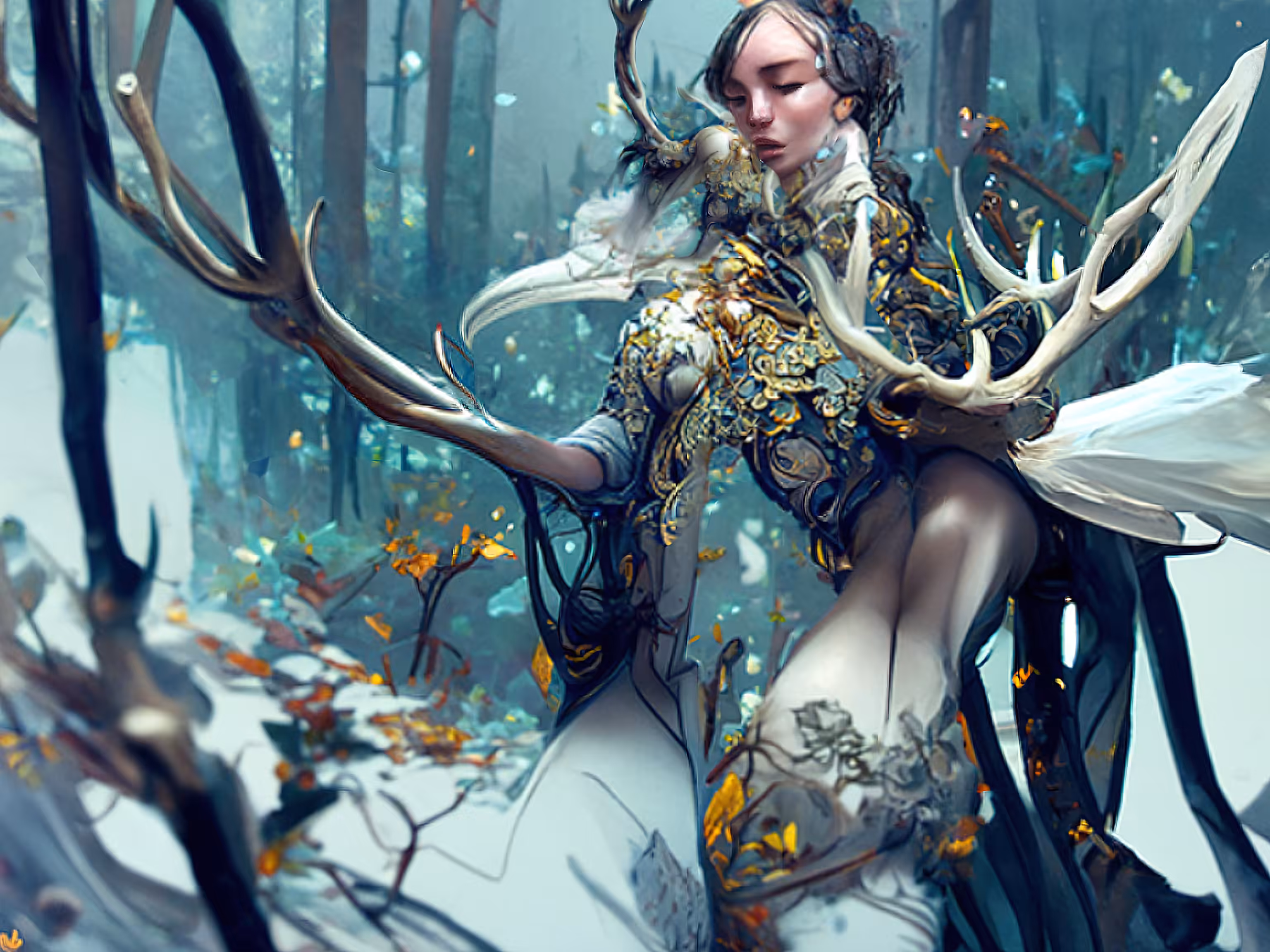 Magical Forest #1 - AI Assisted
