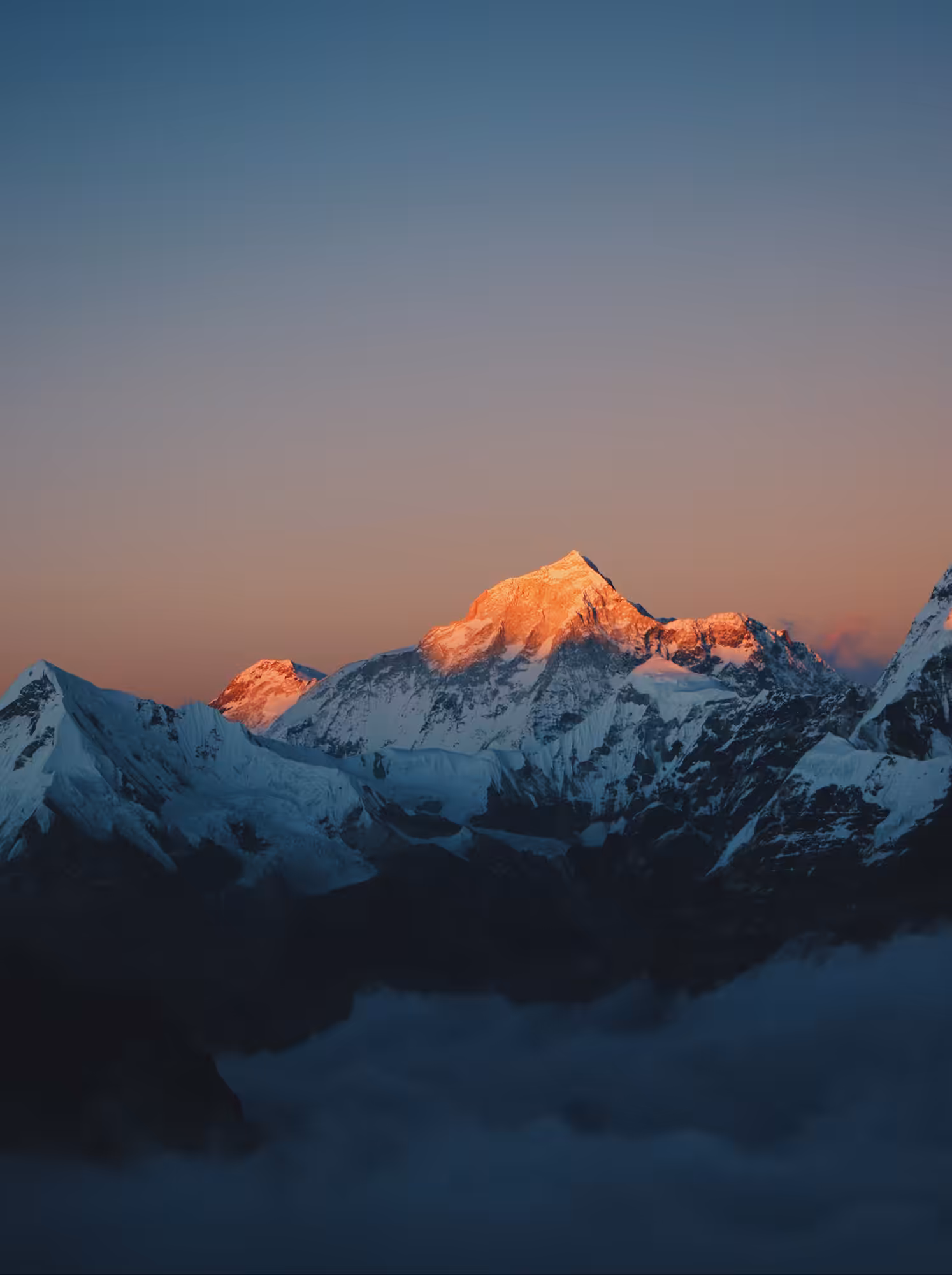 Above The Sea Himalayan Sunset 02