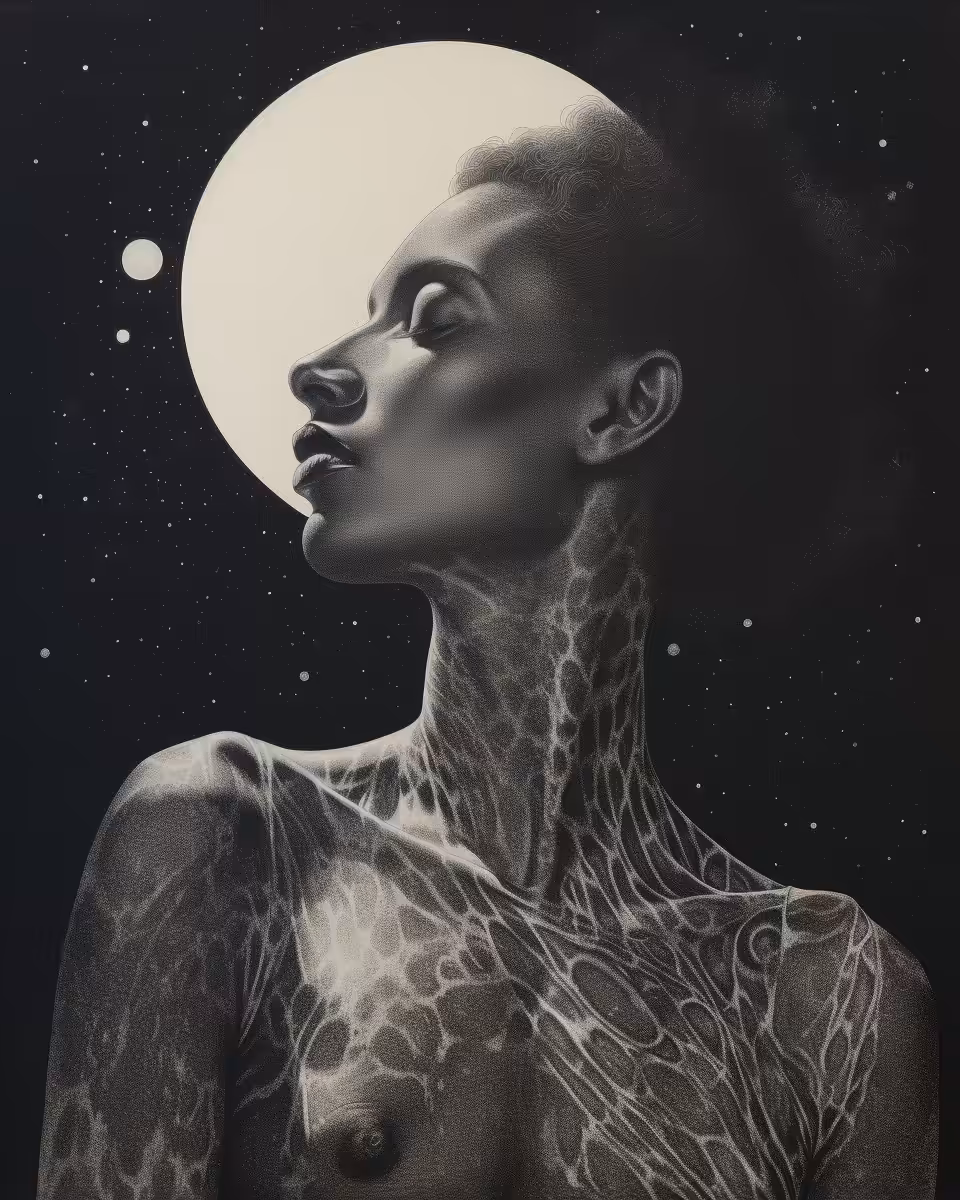 nymphs of the starry night #3