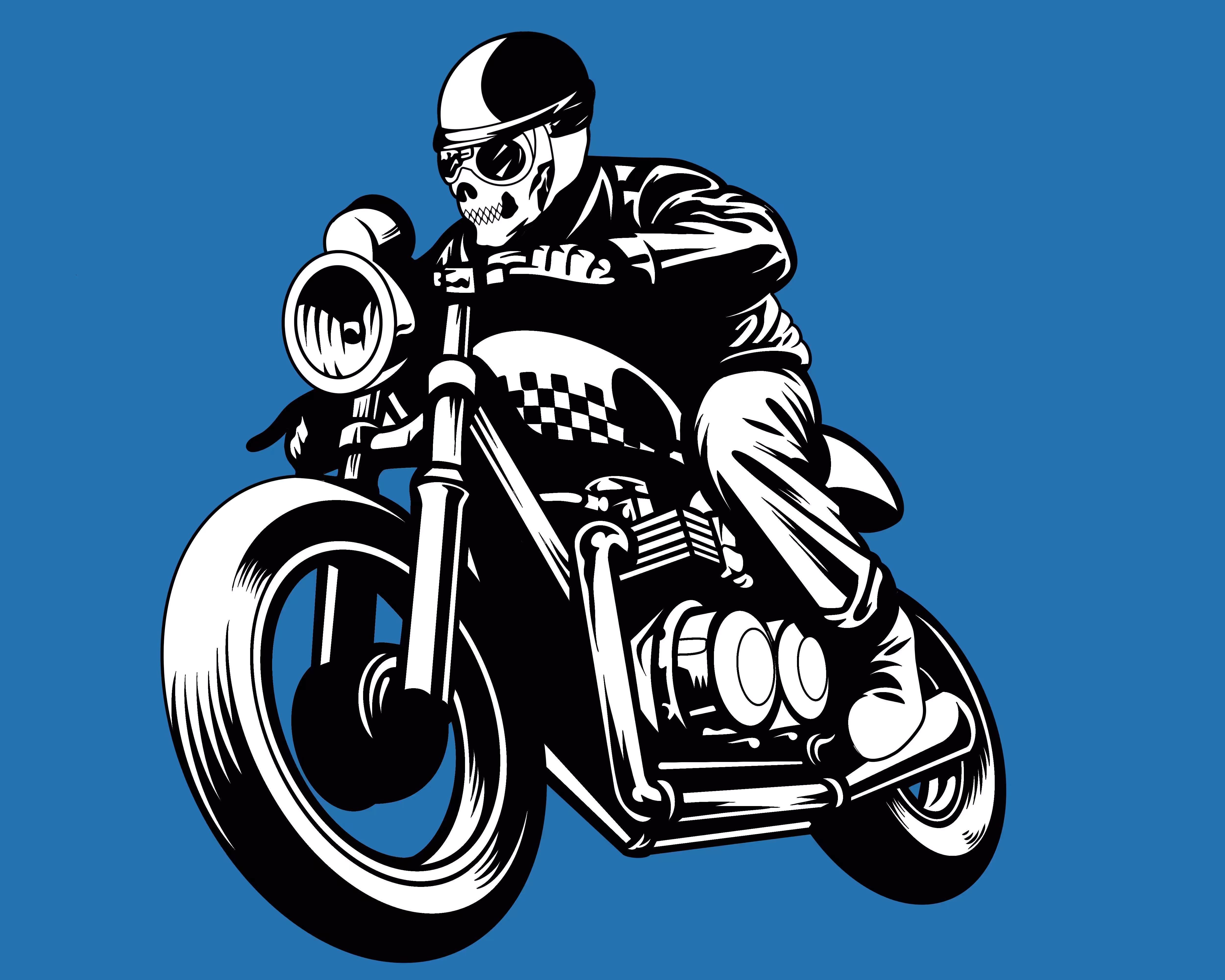 Skull Biker