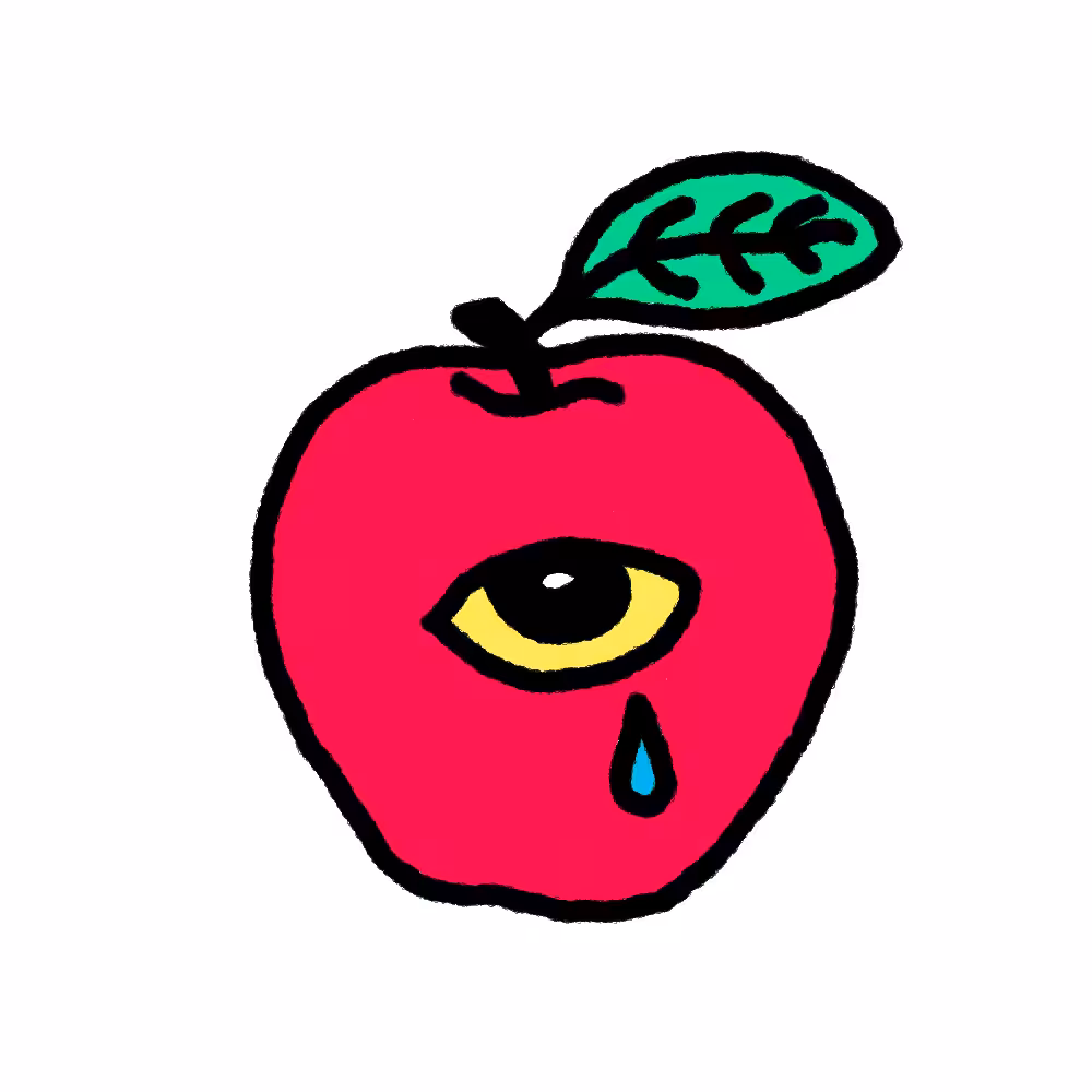 Eye of my apple