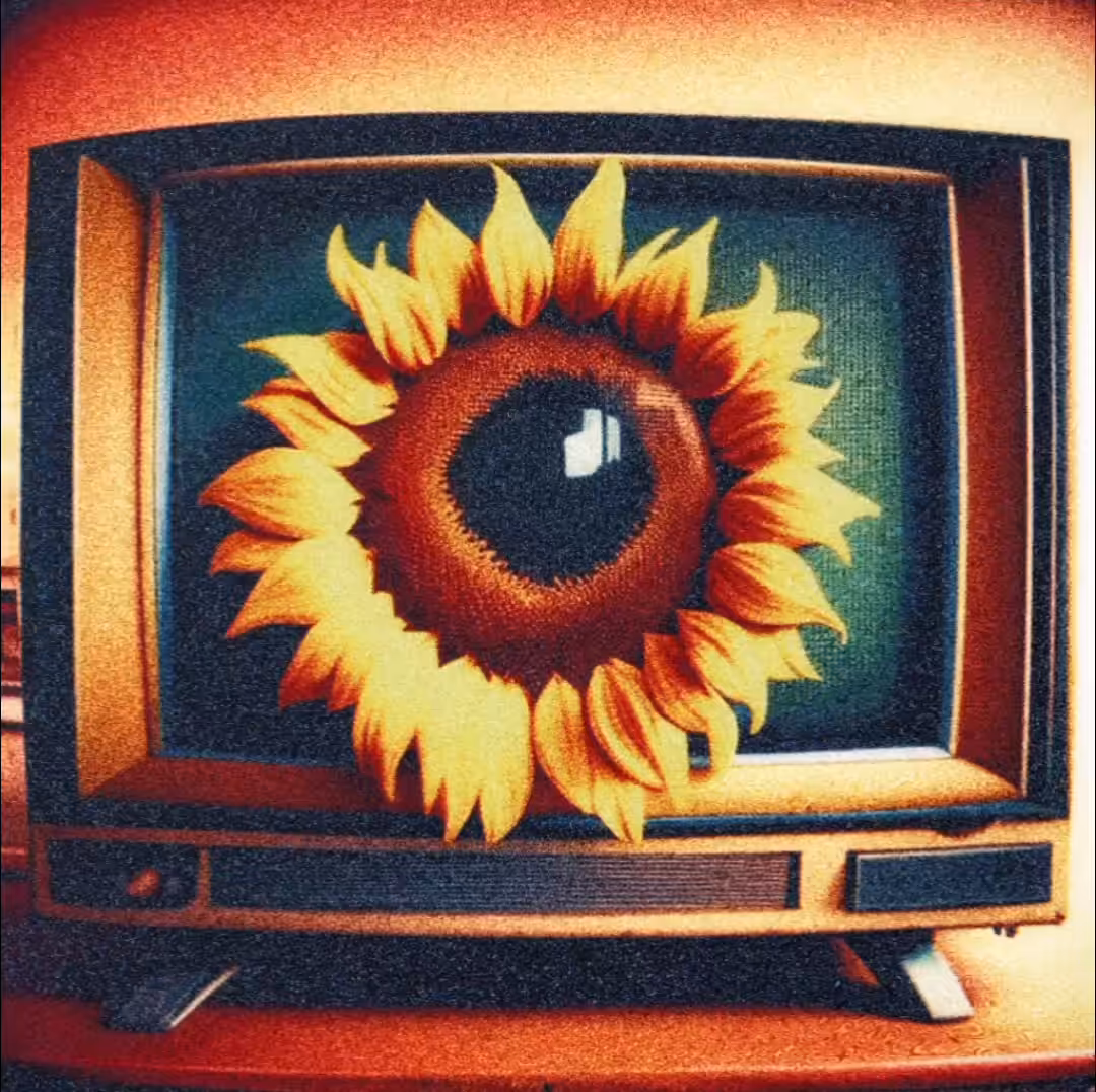 Digital Sunflower #3