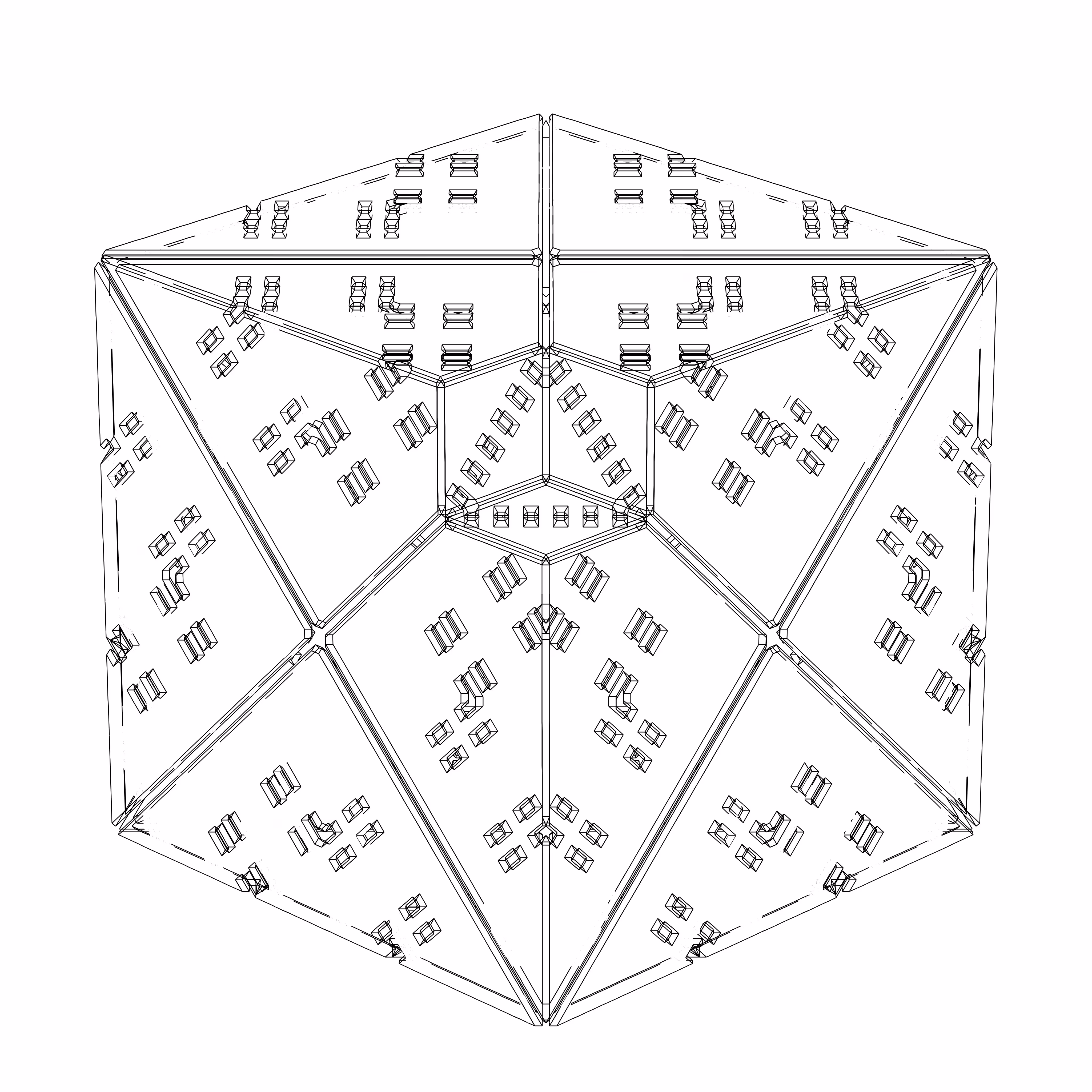 LL21 Alien Art Cube #757