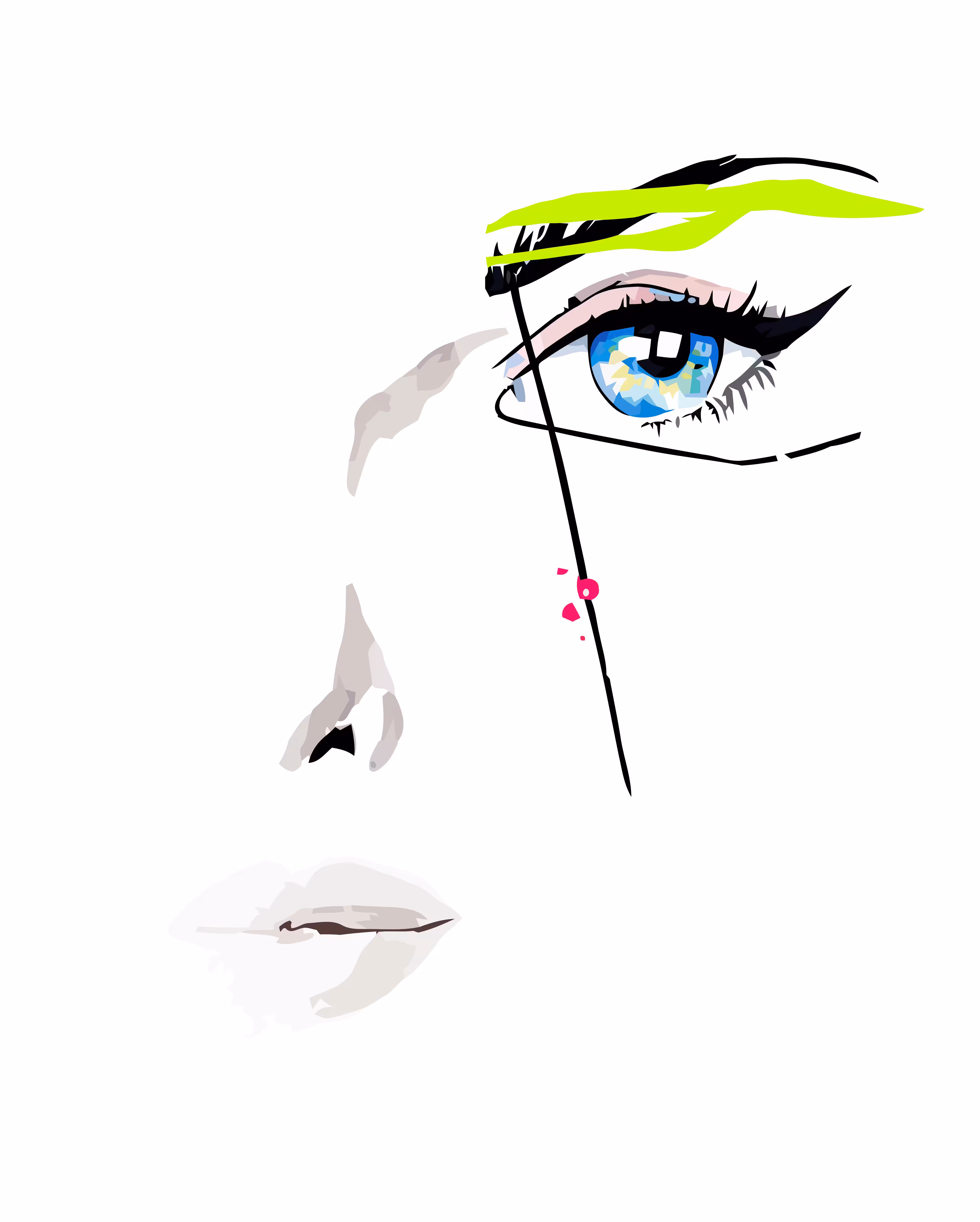COLORFUL FACES COLLECTION #16