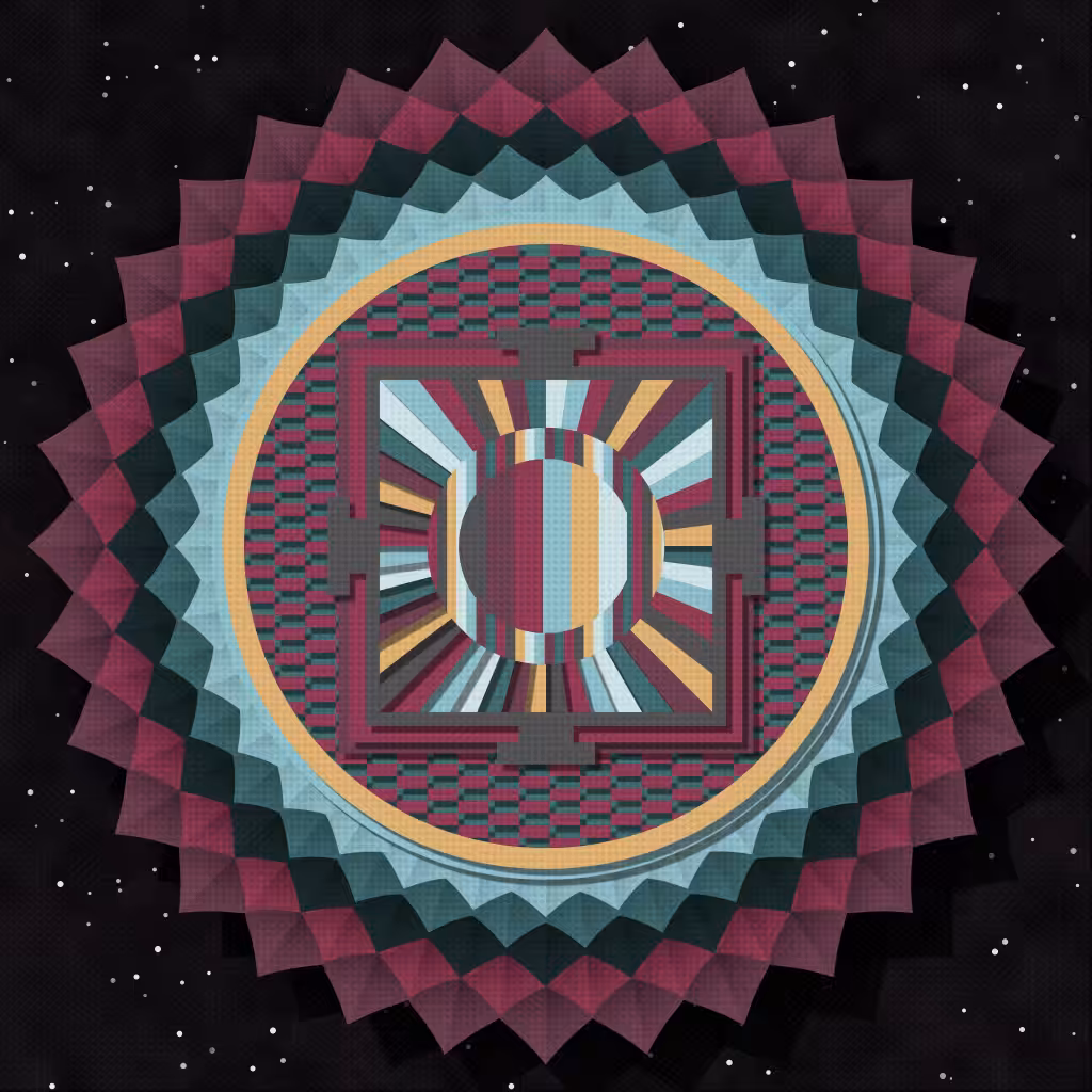 Paper Mandala #313