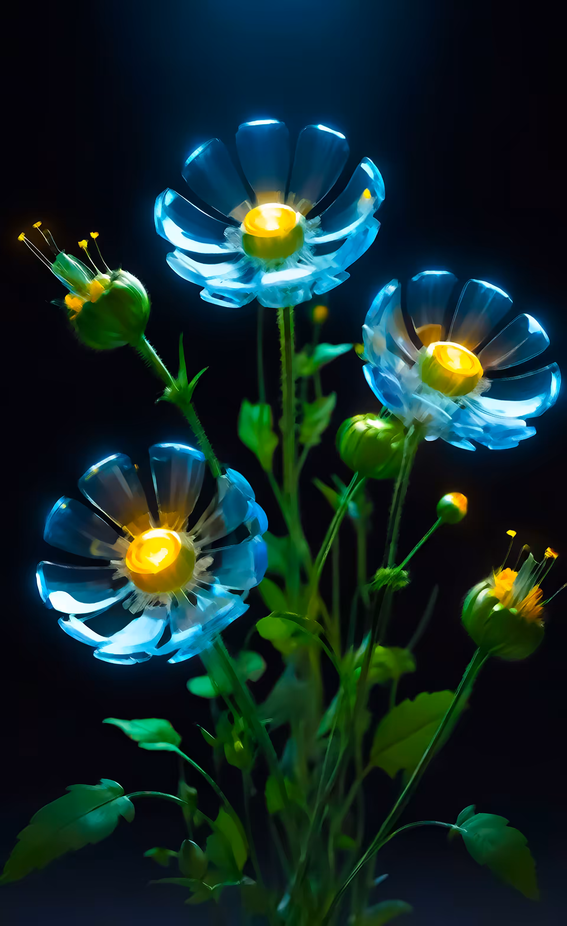 Living crystal