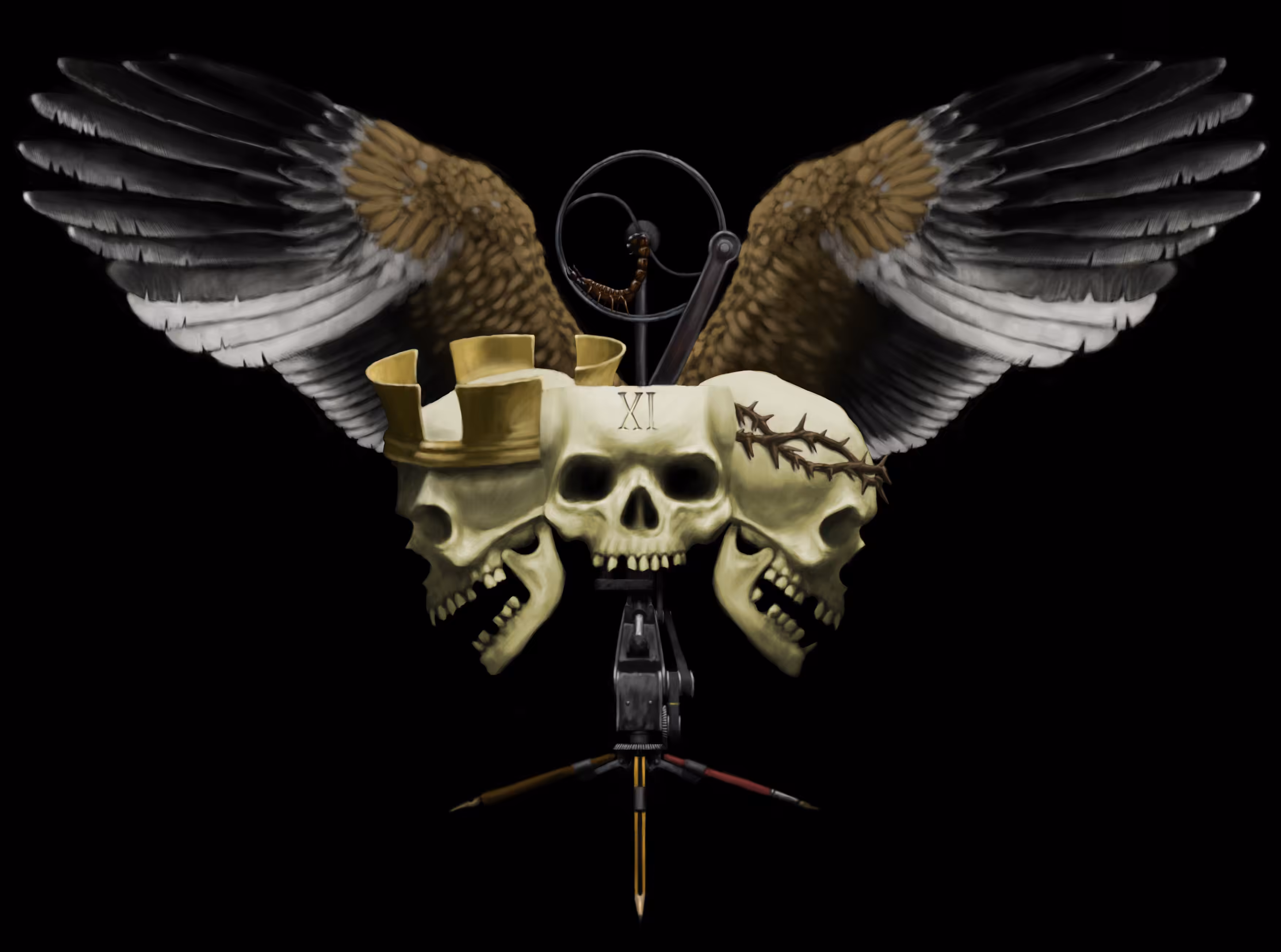 Three Skulls