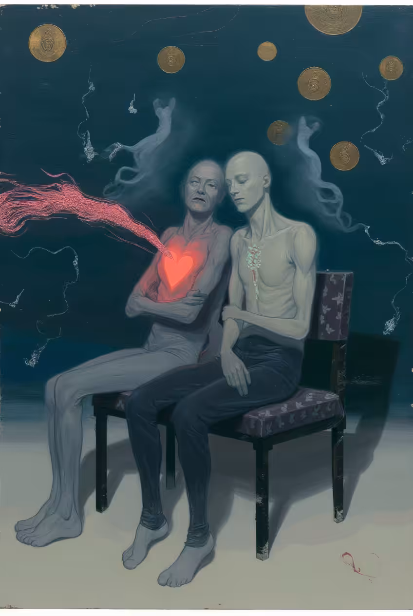 Nyx Veyron: A soul bound by sorrow, trapped oblivion