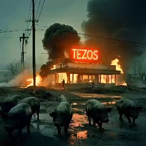 tezos loves bacon