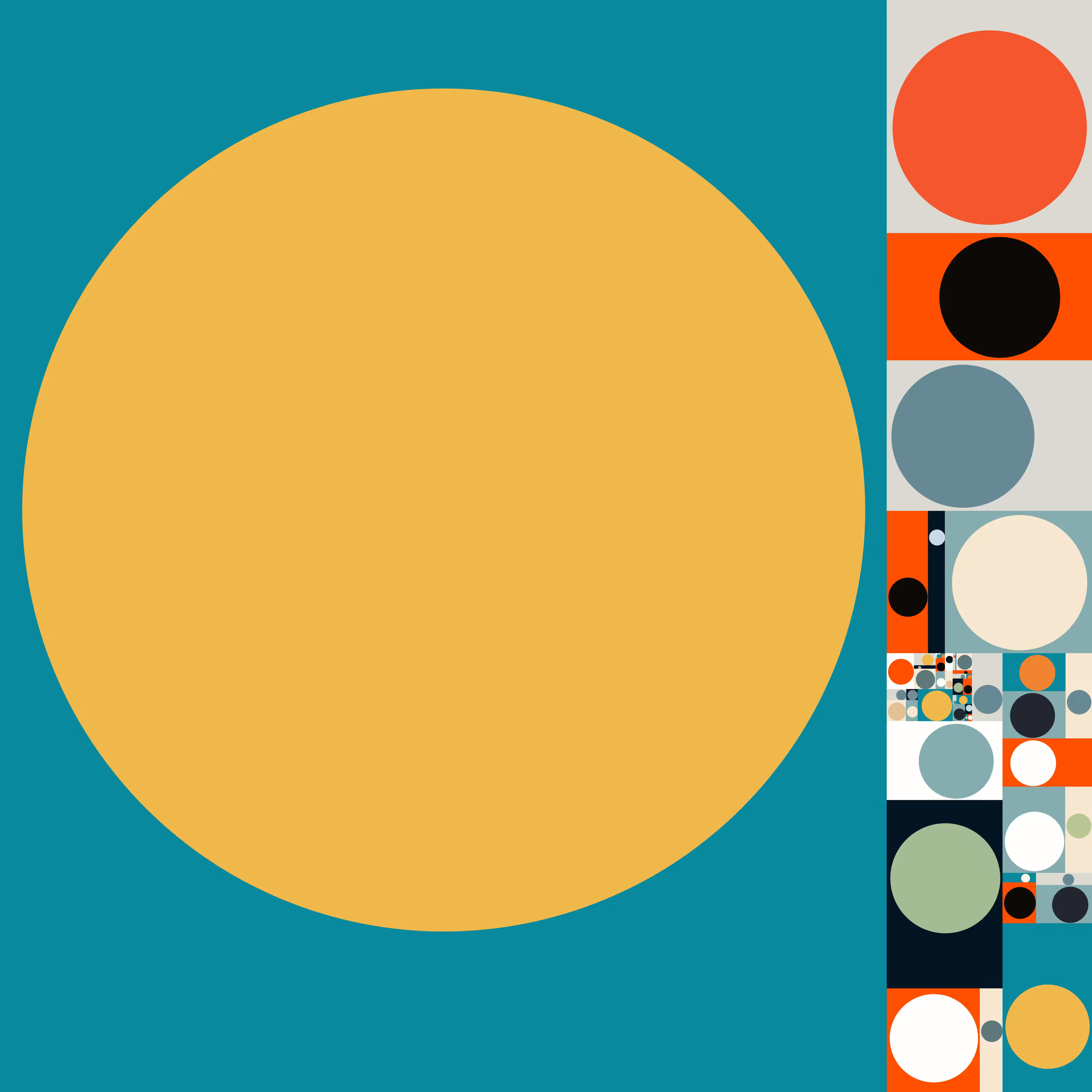 An Increasing Series Of Dots #52