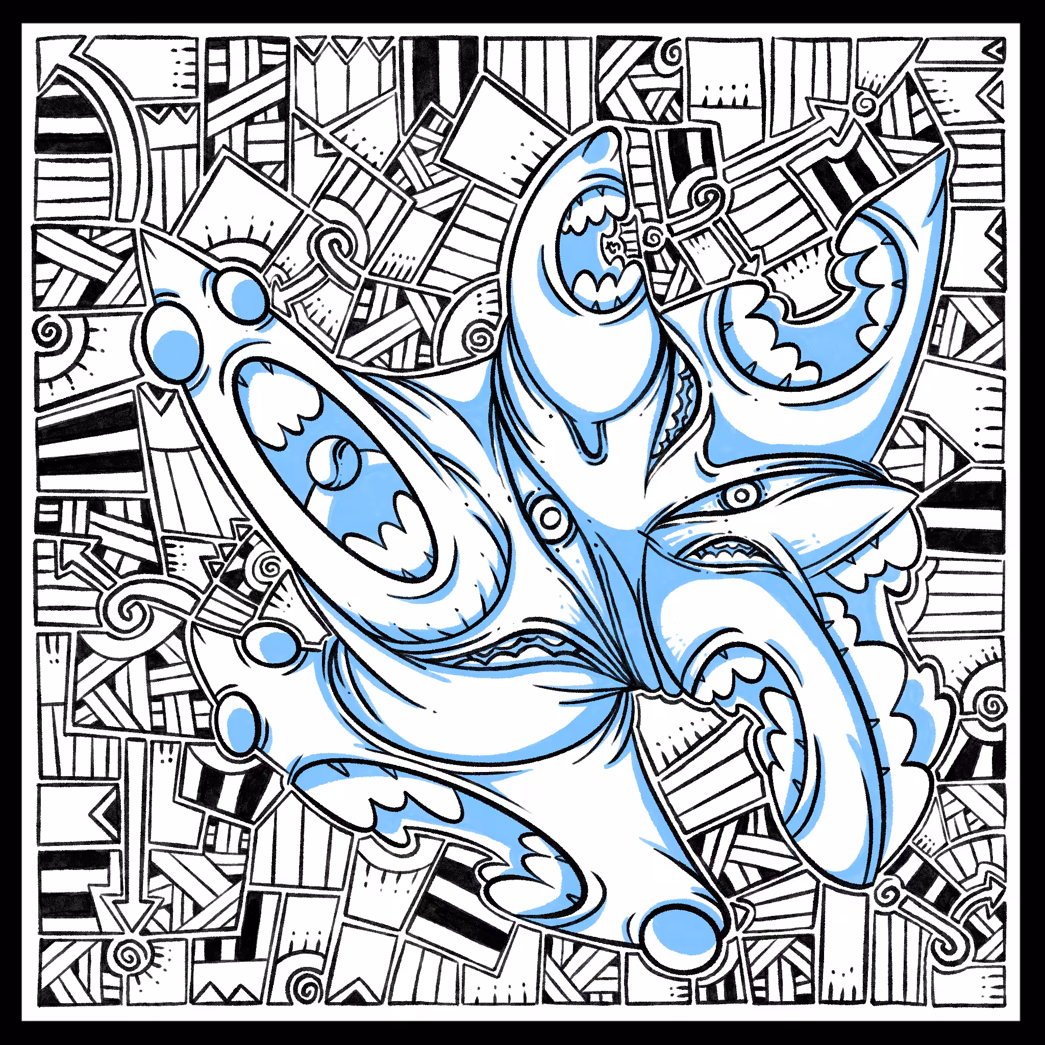 Creature 073 Lineart