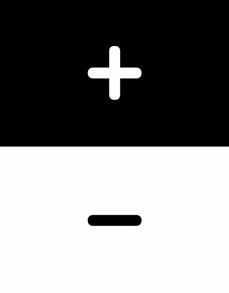 +/-