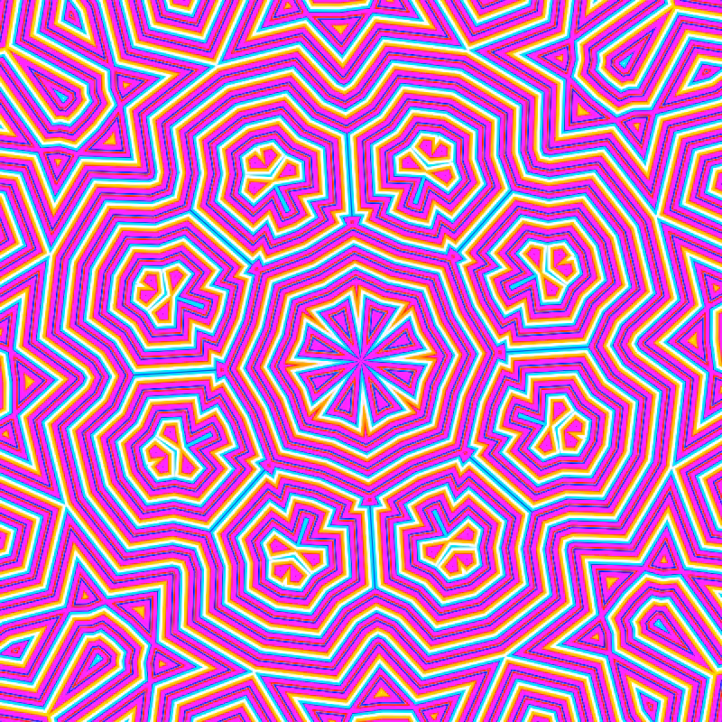 Psilocybin vision #3 - #fxhashturnsone #23