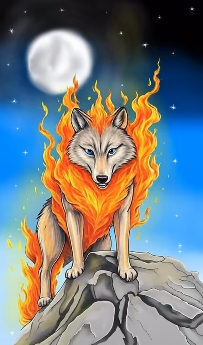 Fire Wolf
