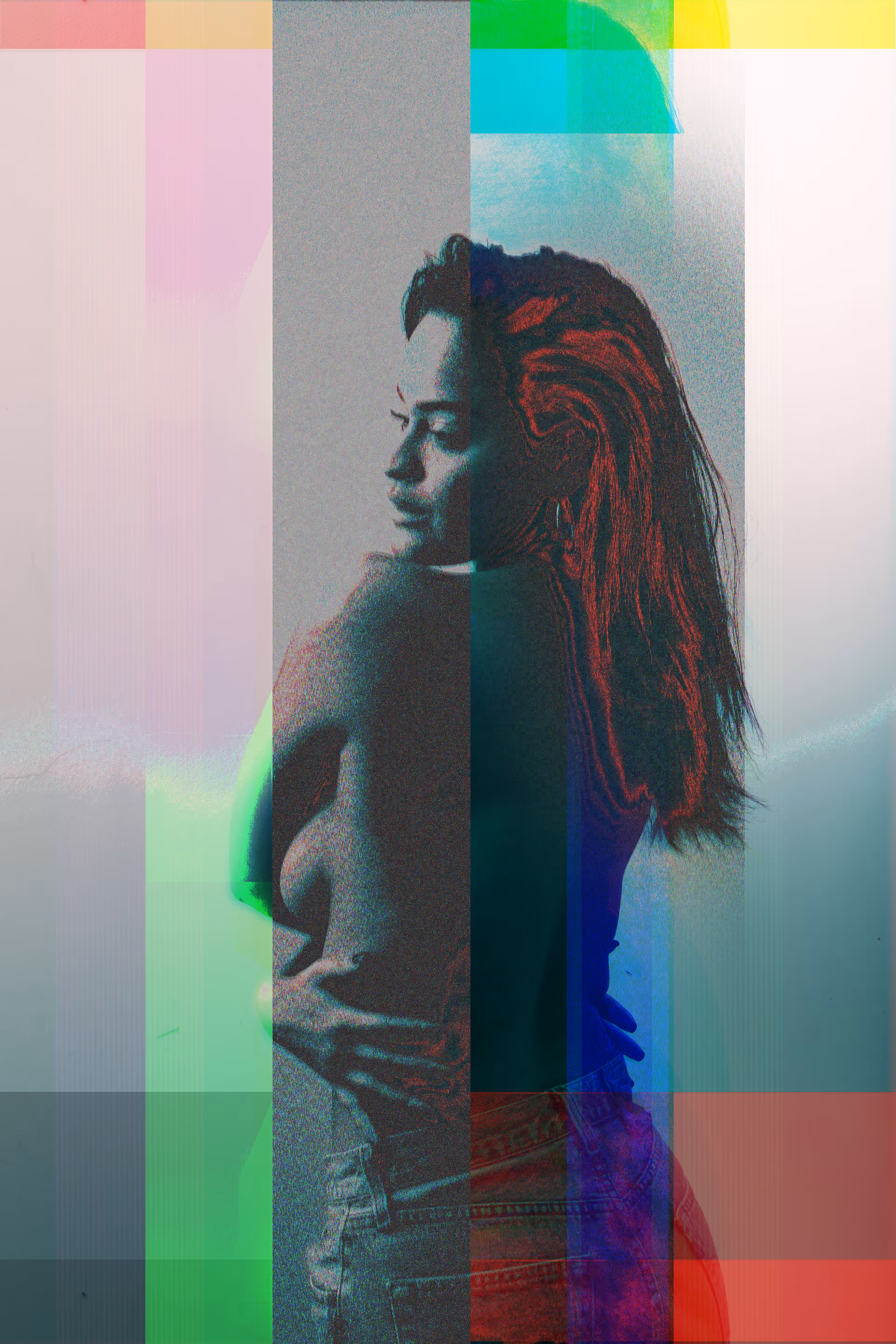Danielle Shadows of Red Hair Glitch