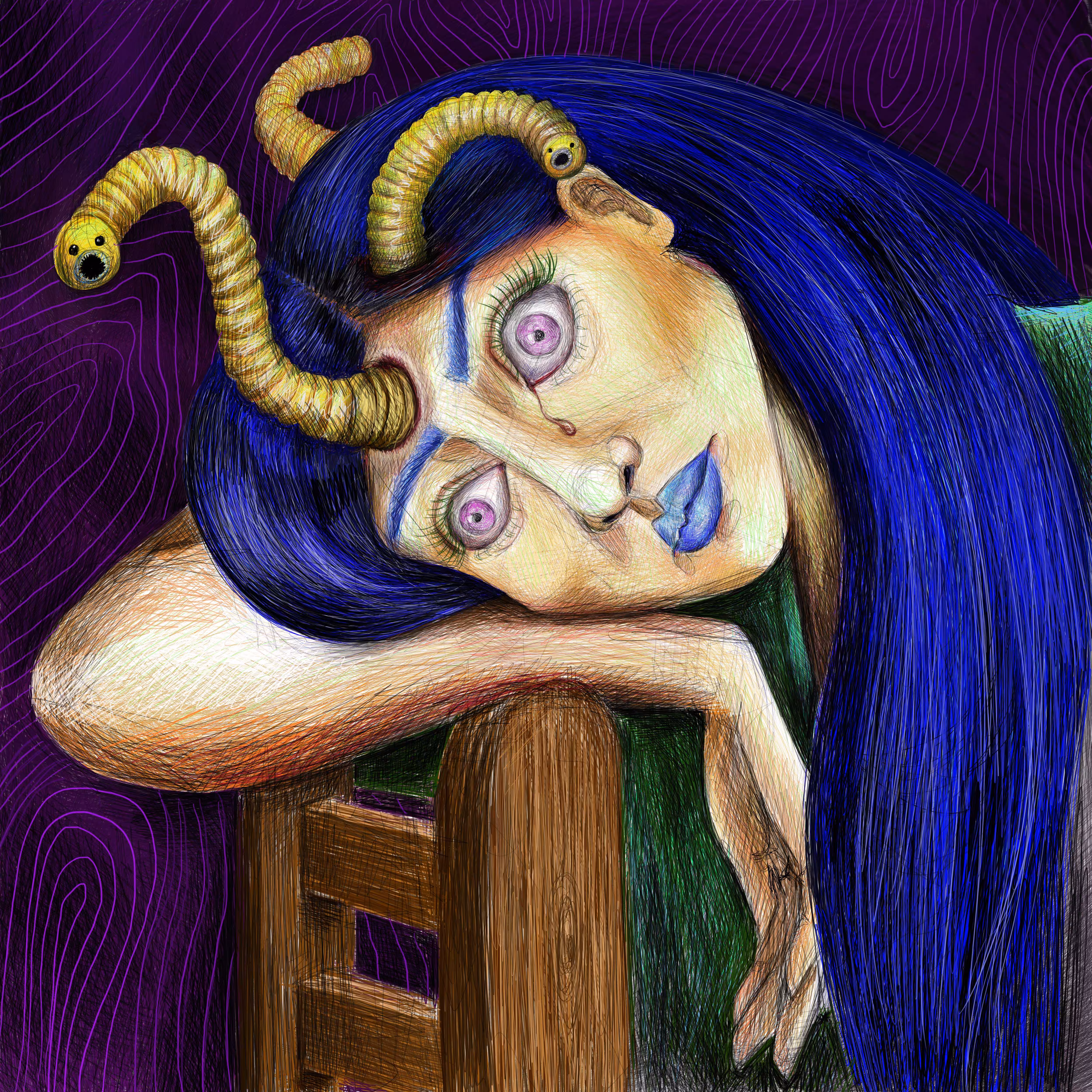 The folks of my thought: worm-eaten