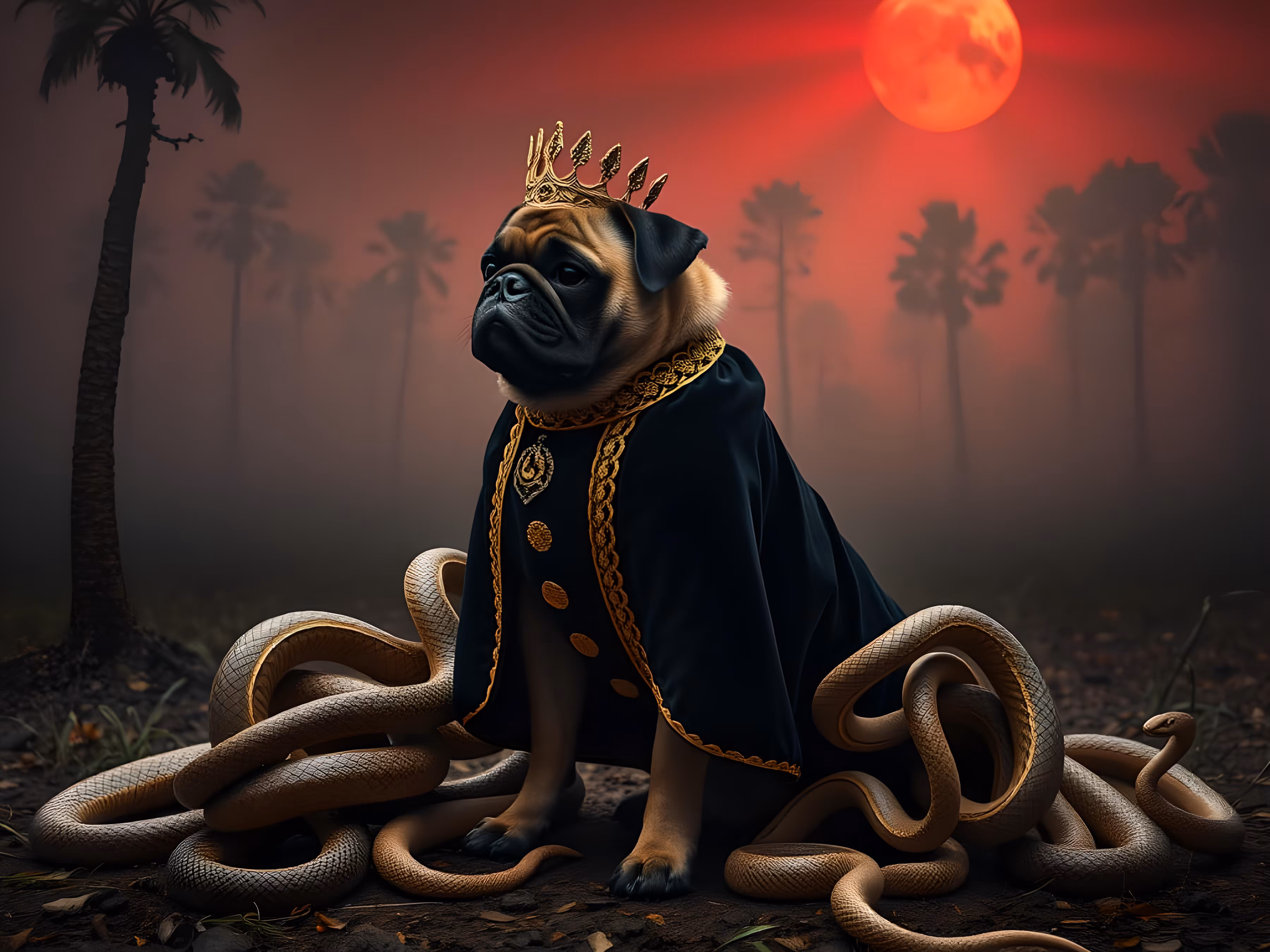 King Sneketoshi the Pug
