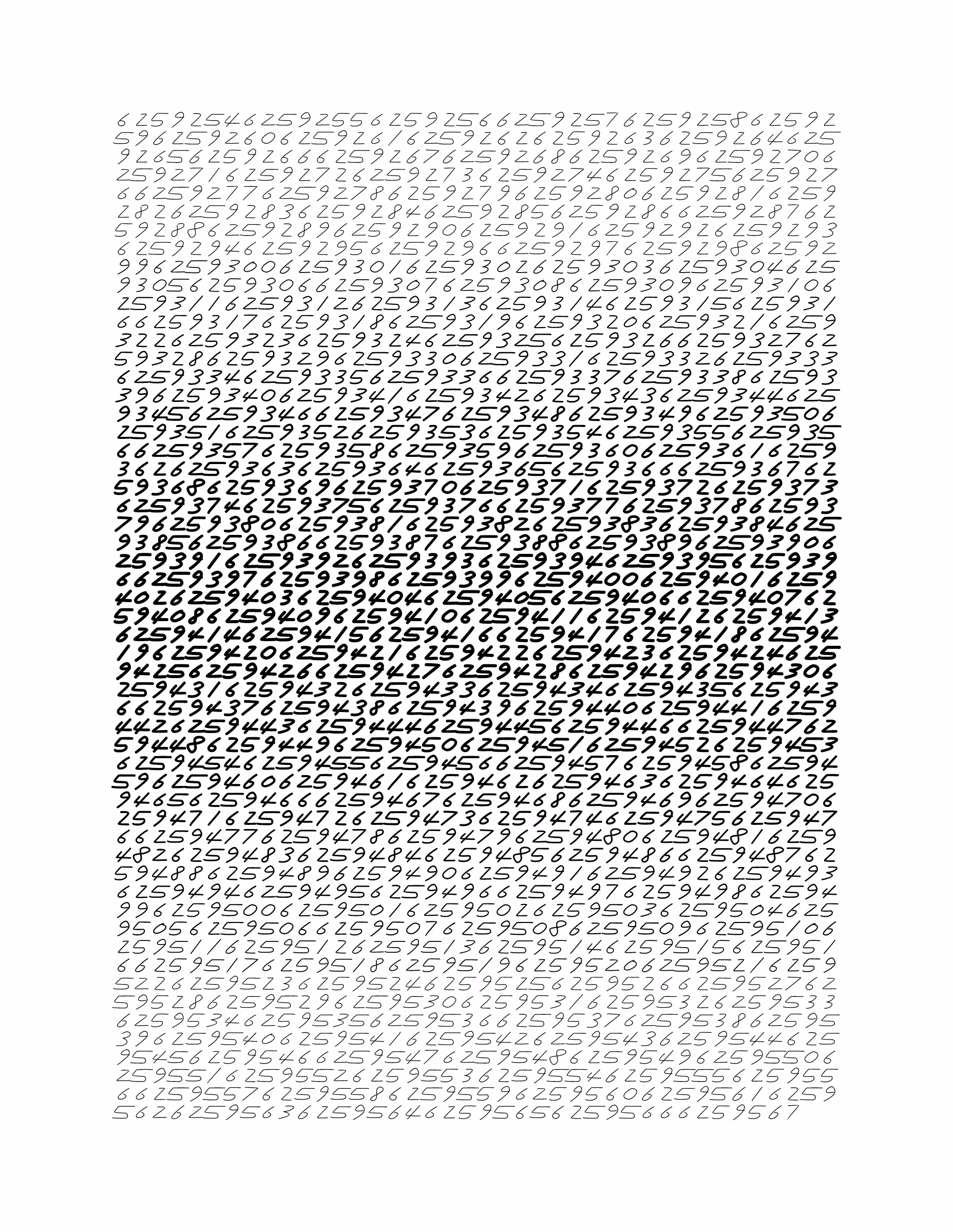 Endless (5,607,250 to Infinity) #2205