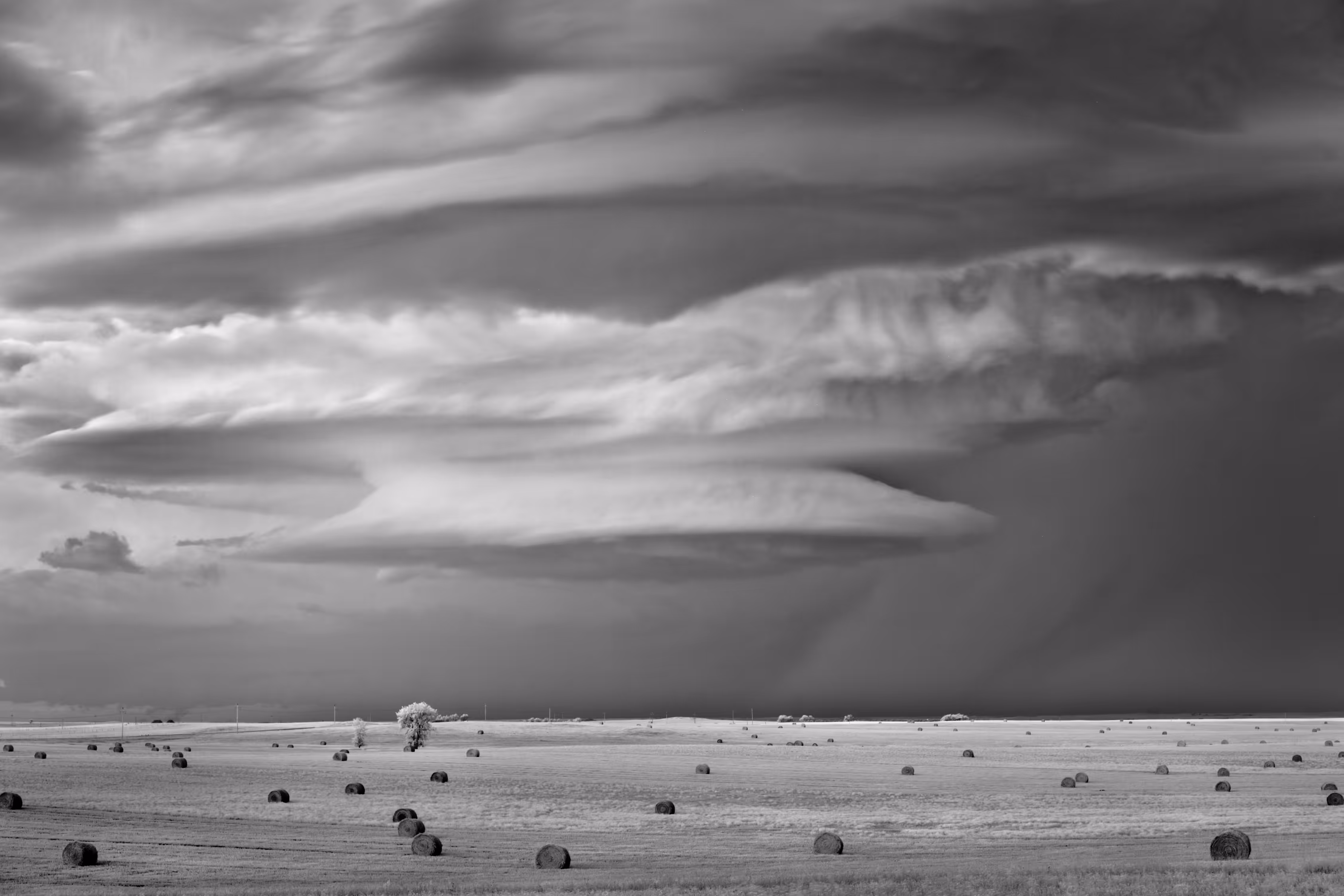 Storms - Saucer over Field