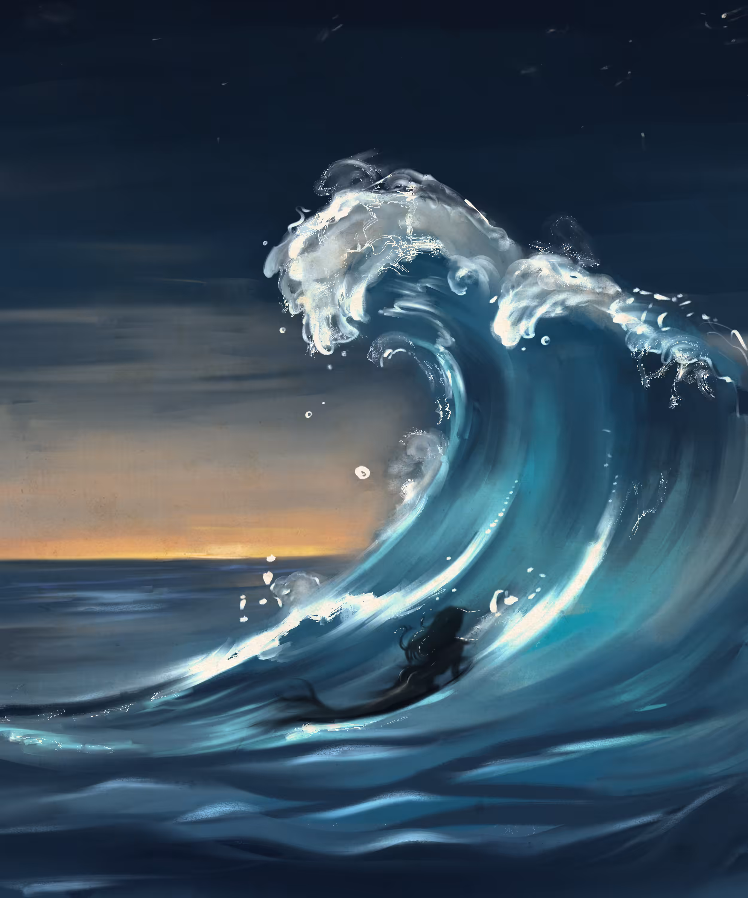 The rhythm of the waves