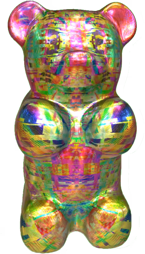LSD Gummy Bear PFP B-Sides AR Model #83