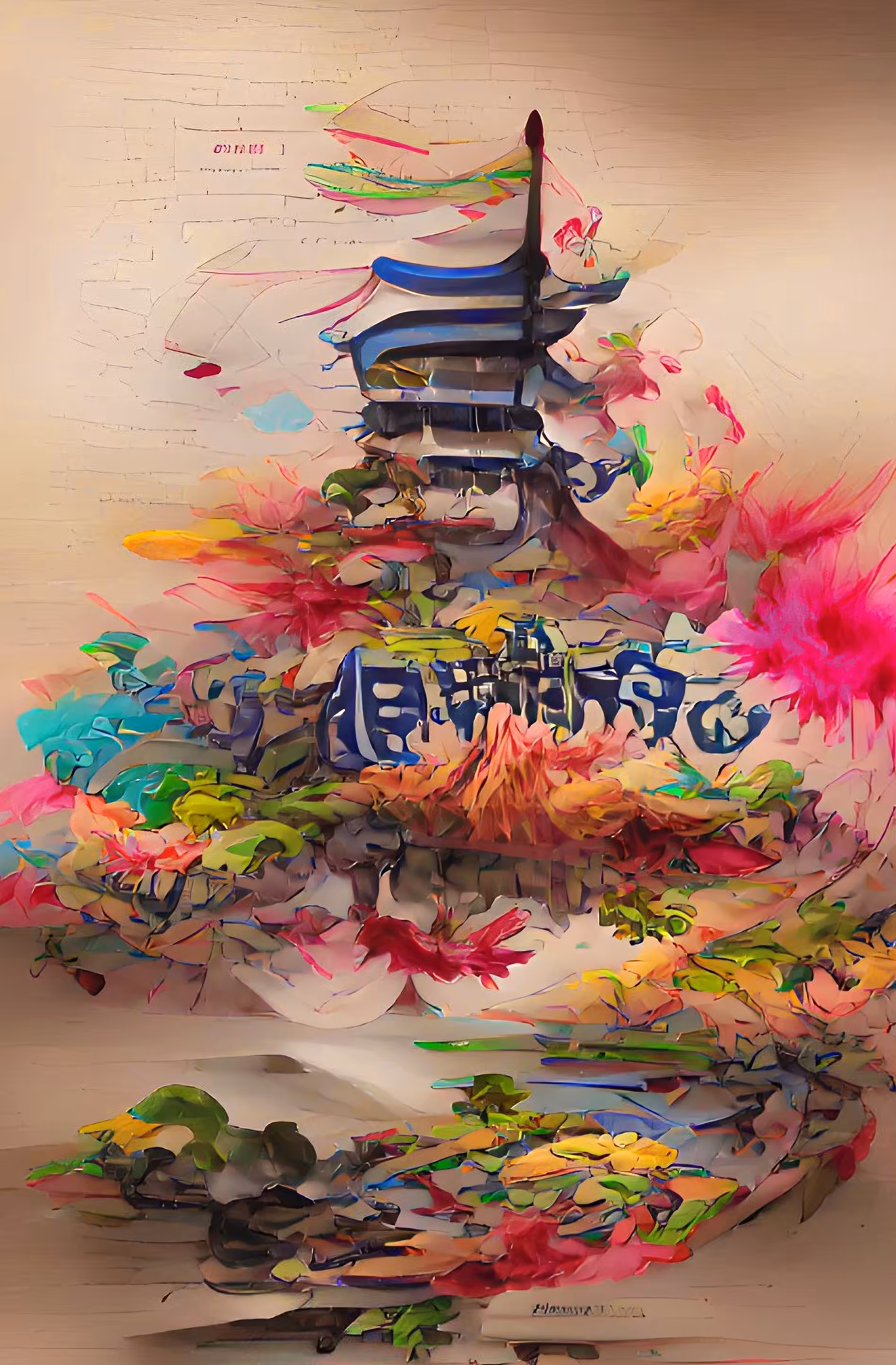 絵筆塔