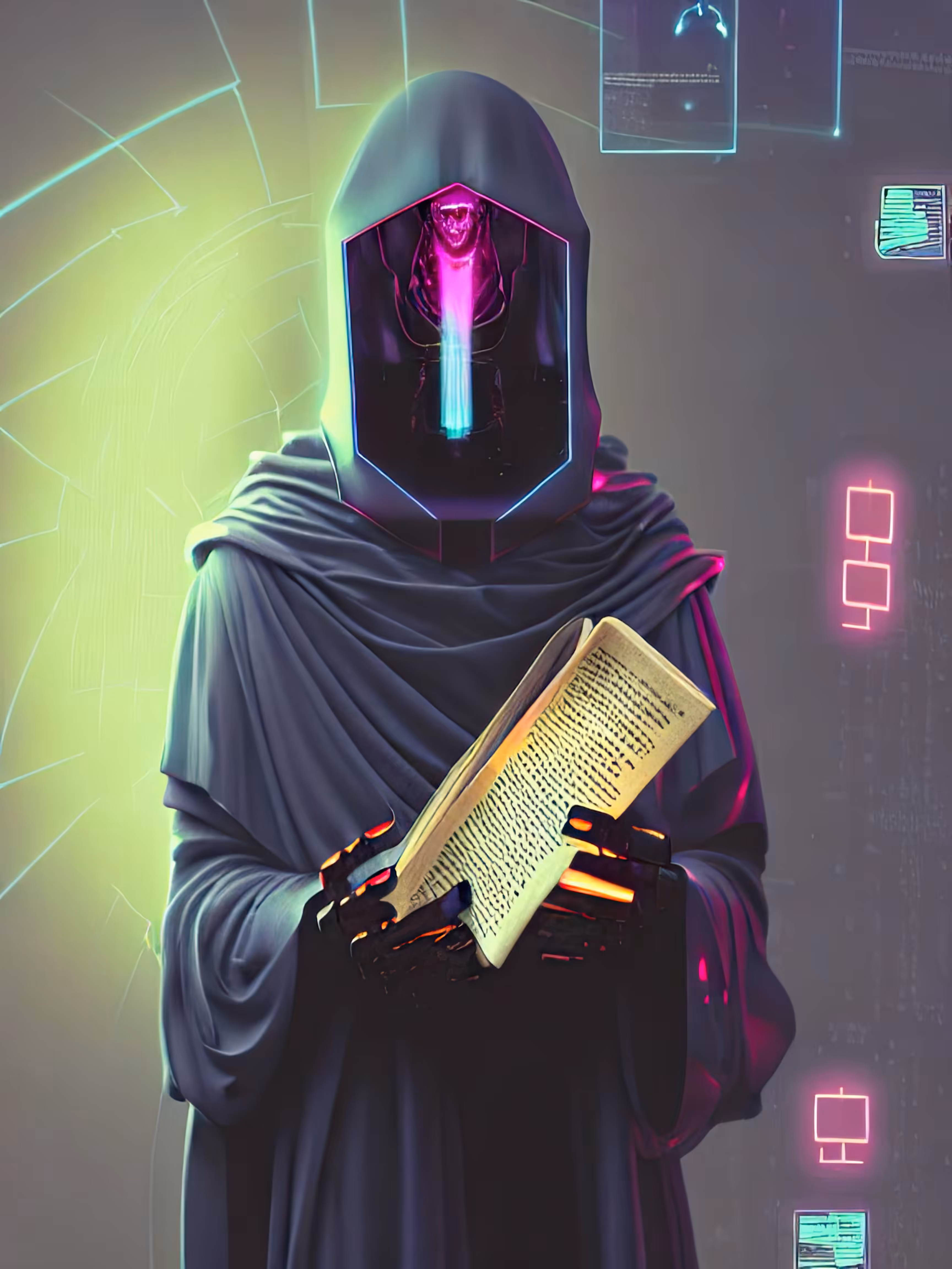 Robot tech priest