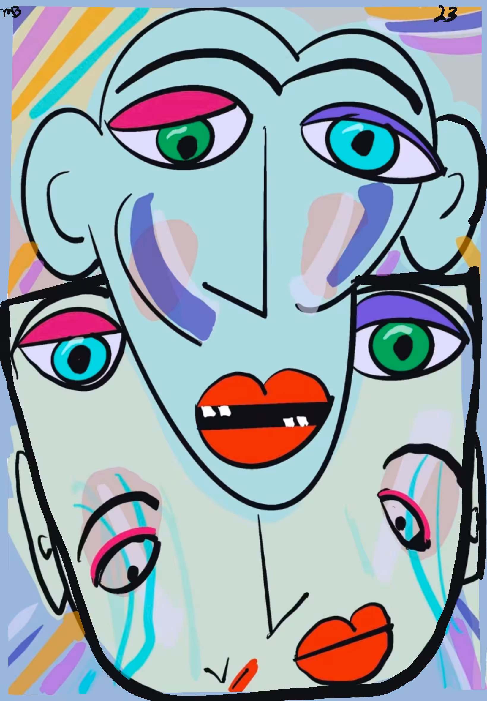 Too many eyes
