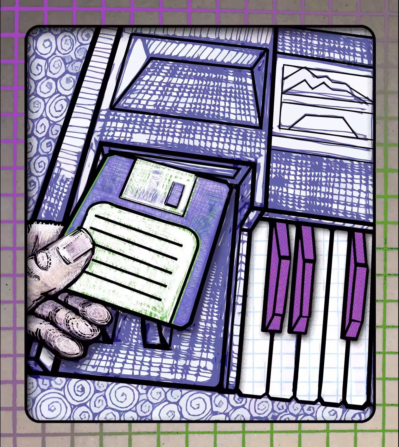 Sampler Sketchbook (EPS OS DISK) 11