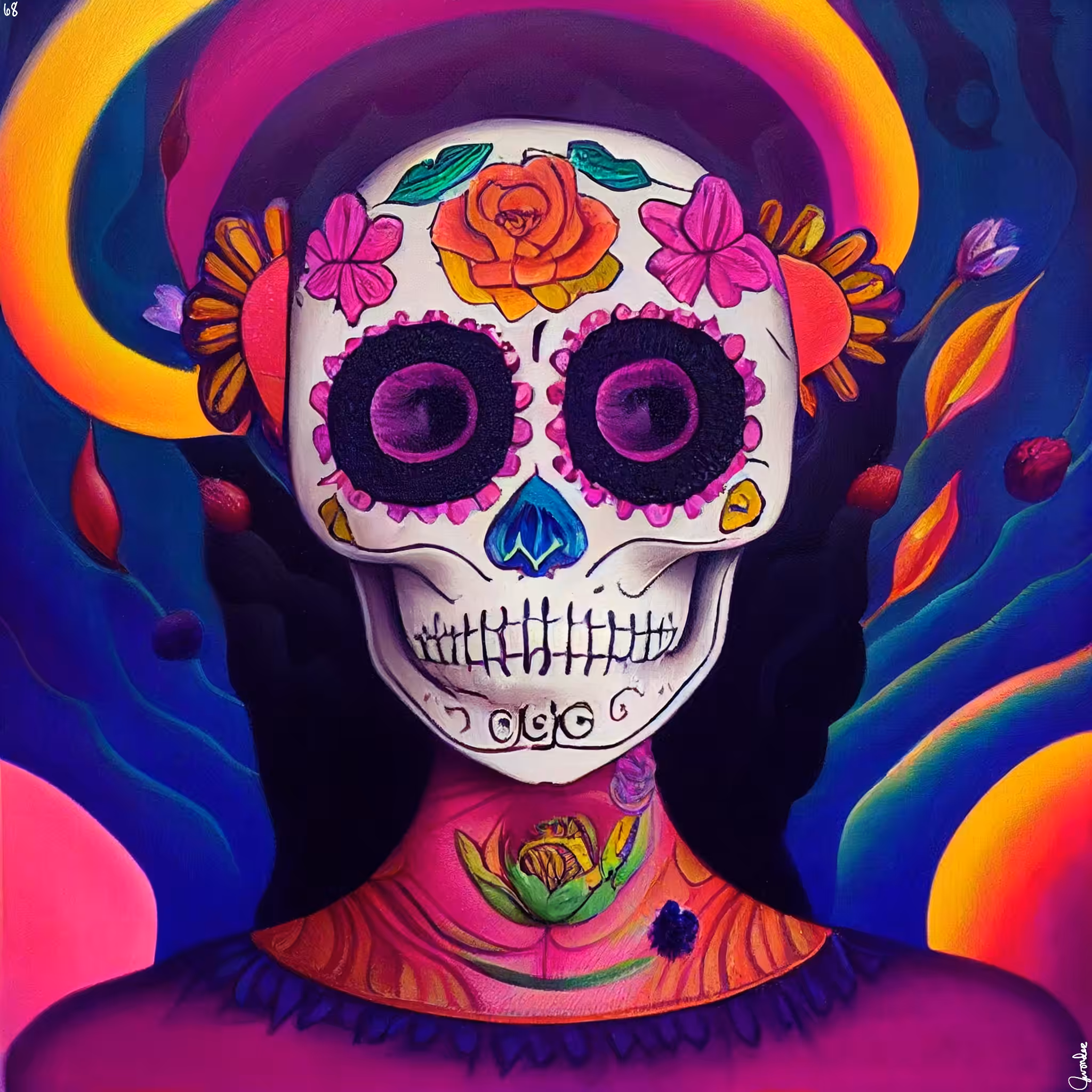sugar skull #68