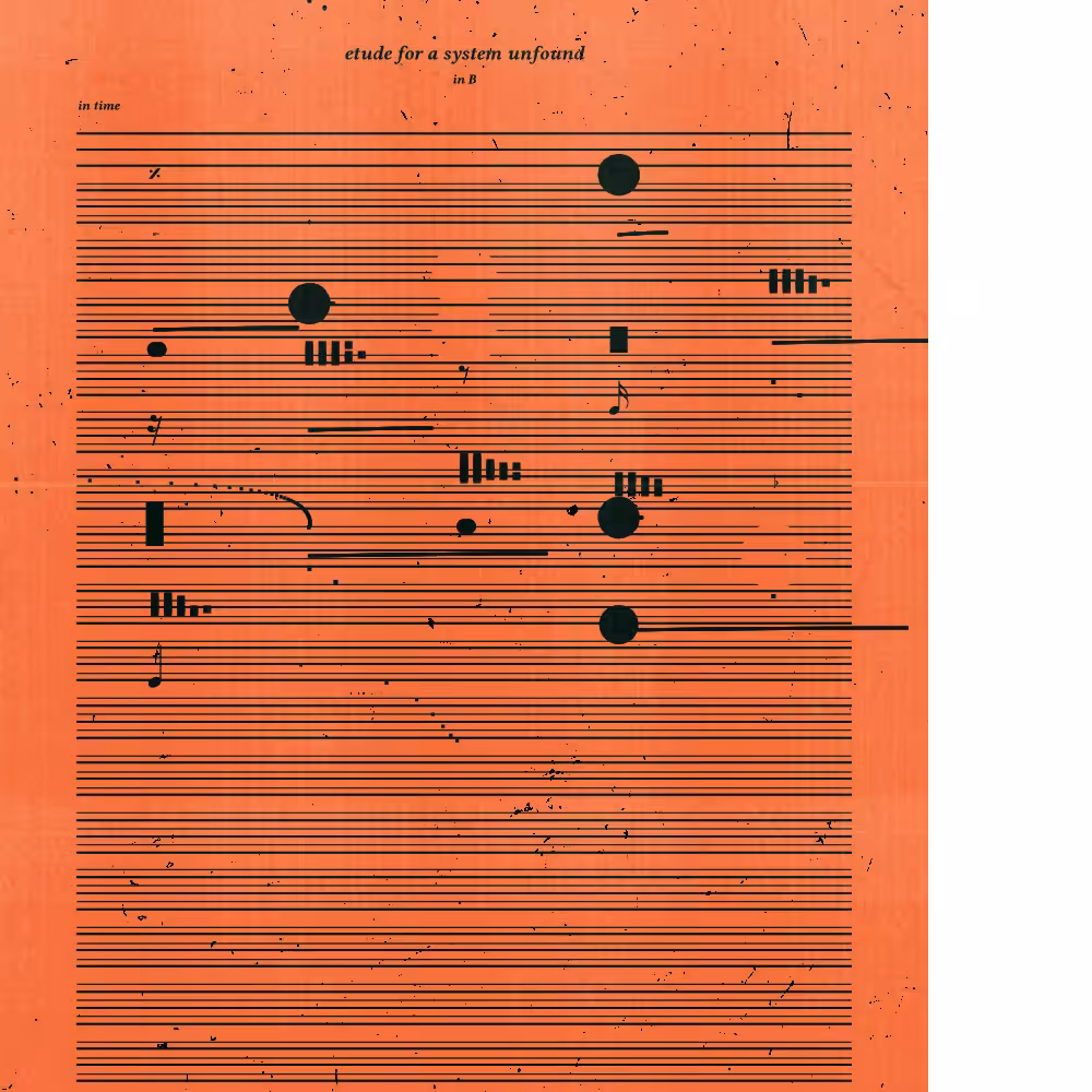 etude for a system unfound #209