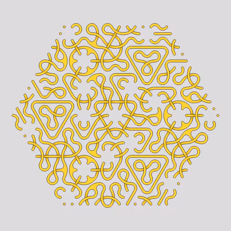 Truchet Threefold Symmetry #43