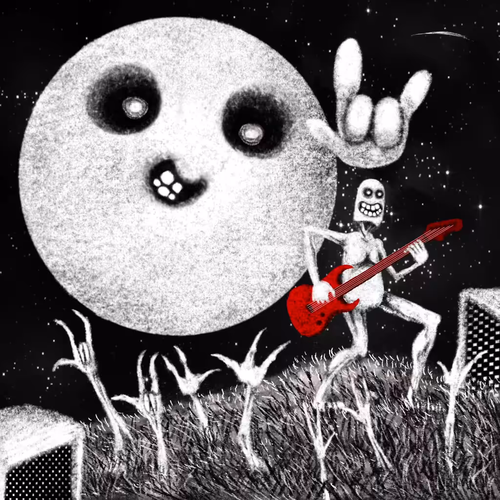 Weird Metal Head La Luna