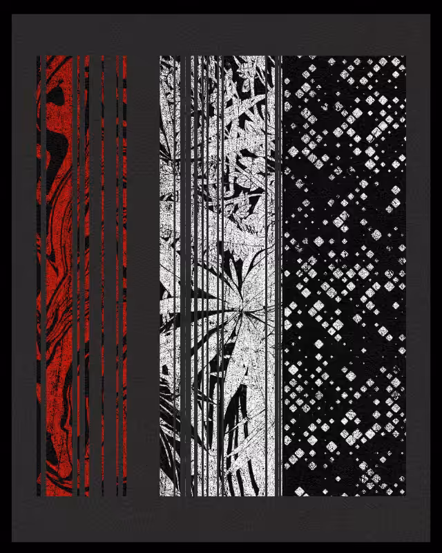 pattern art #red #51