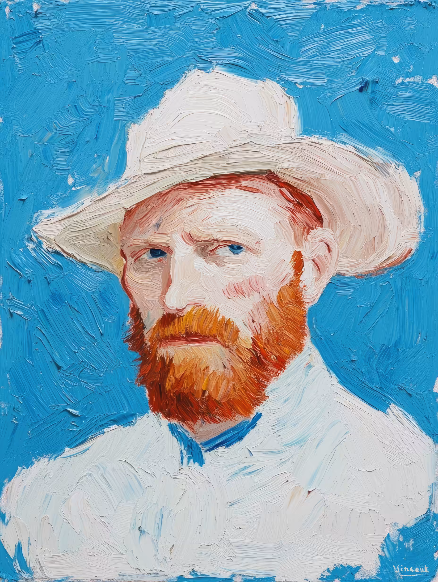 Vincent in White