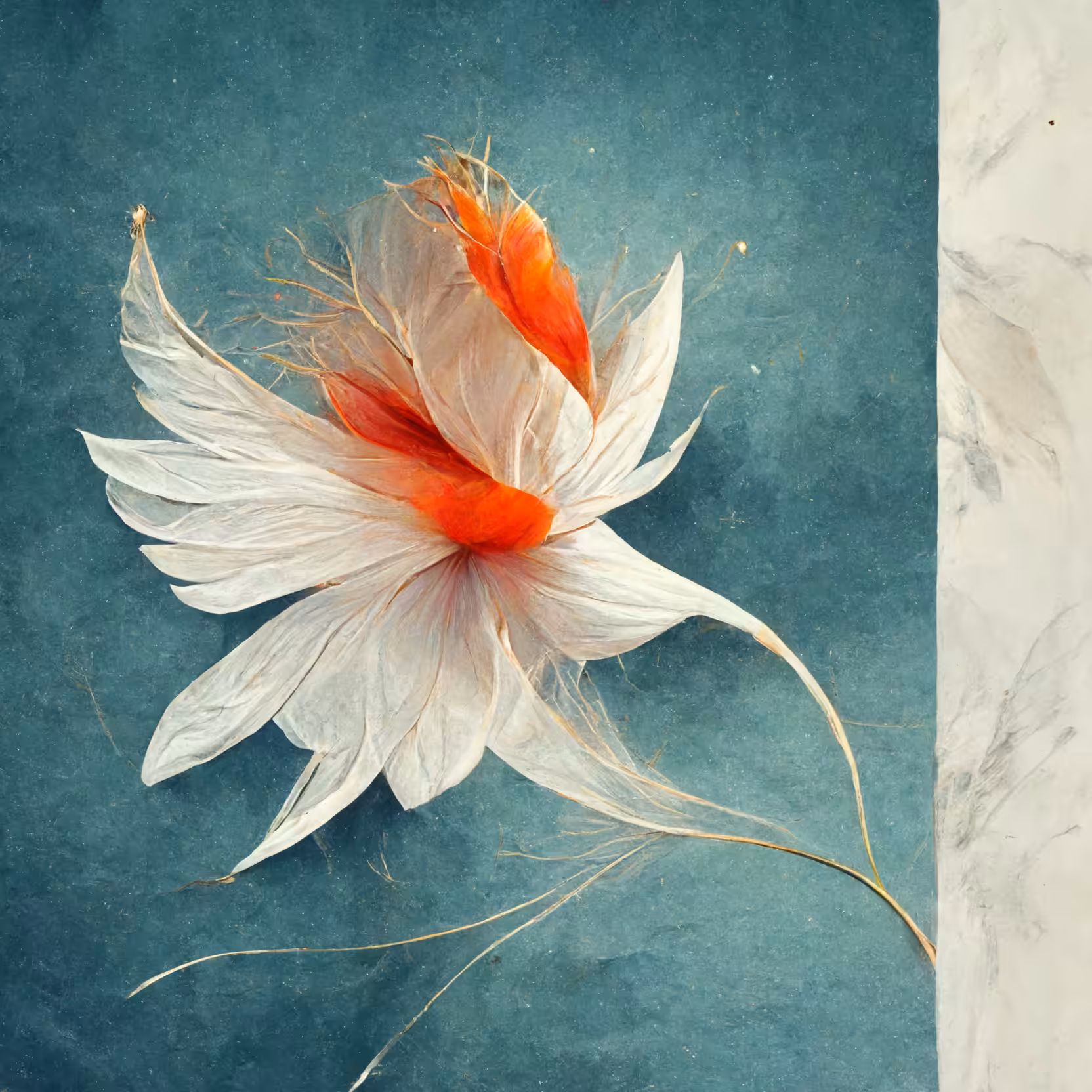 The delicate blossom