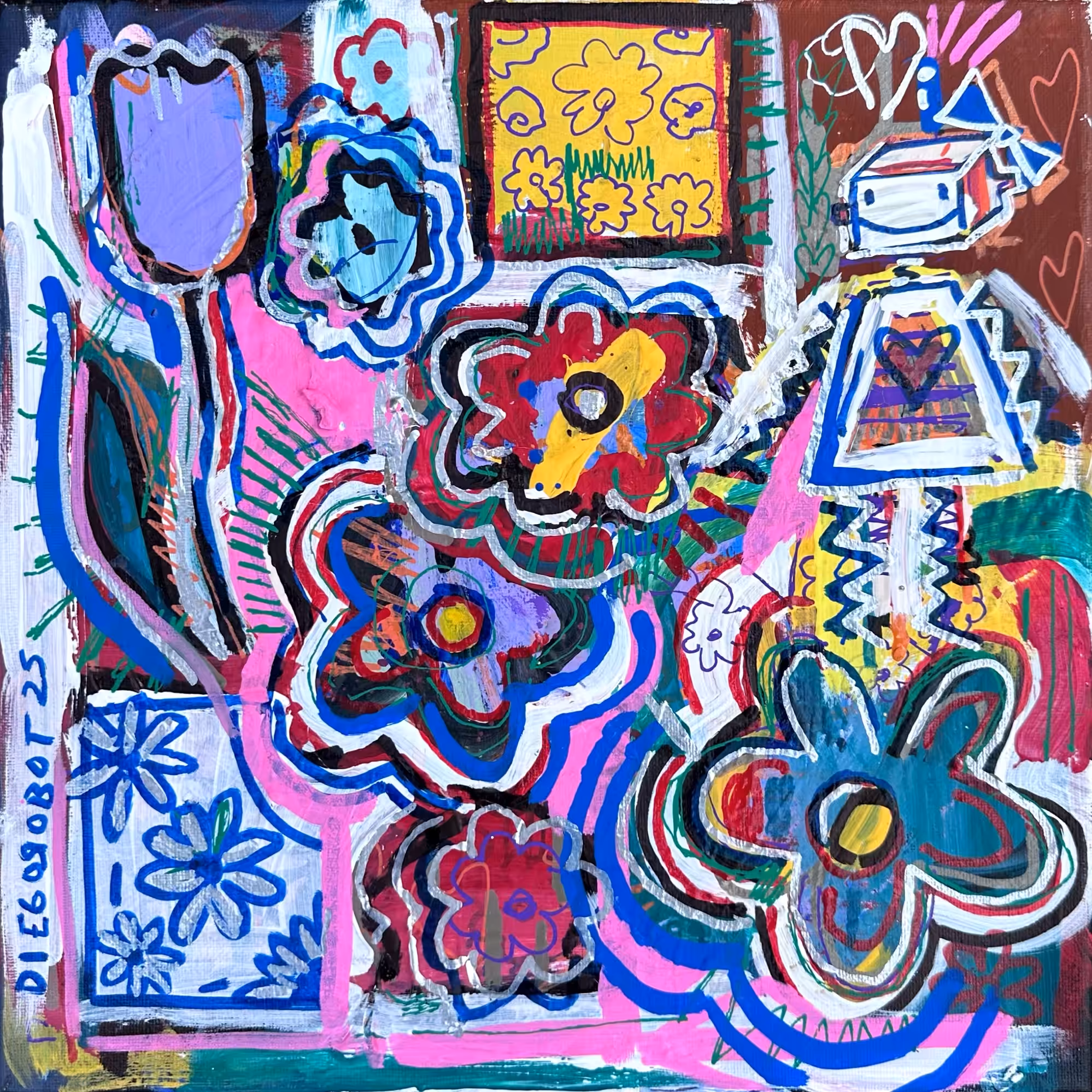 Robots garden of love