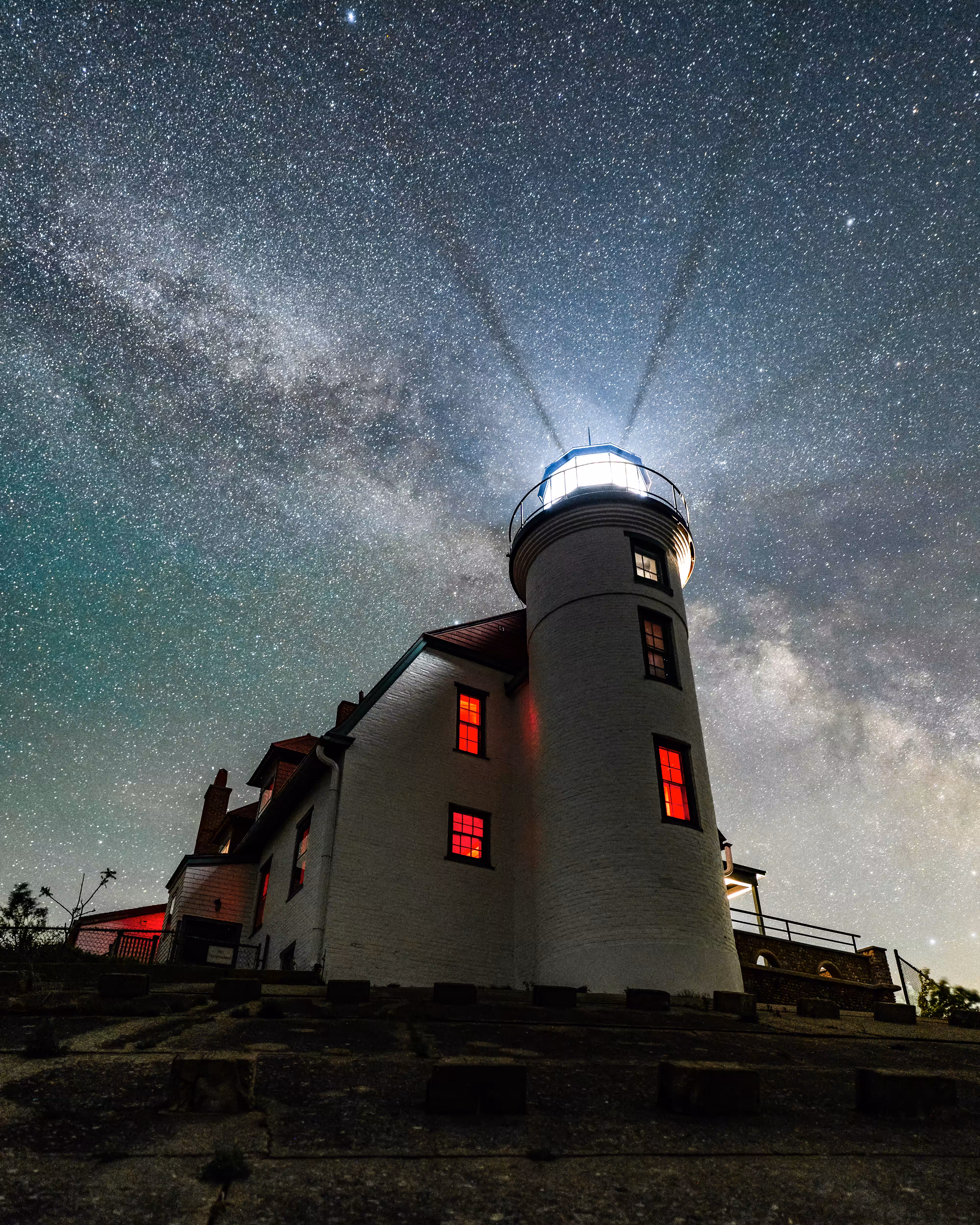 Beacon of Starry Light at Point Betsie