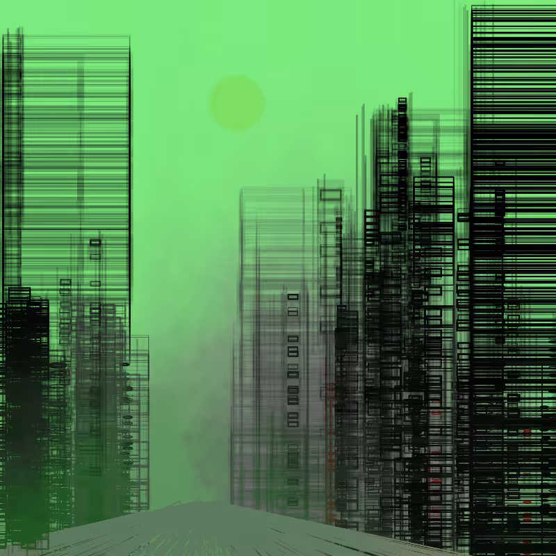 Contemporary building sketches #32