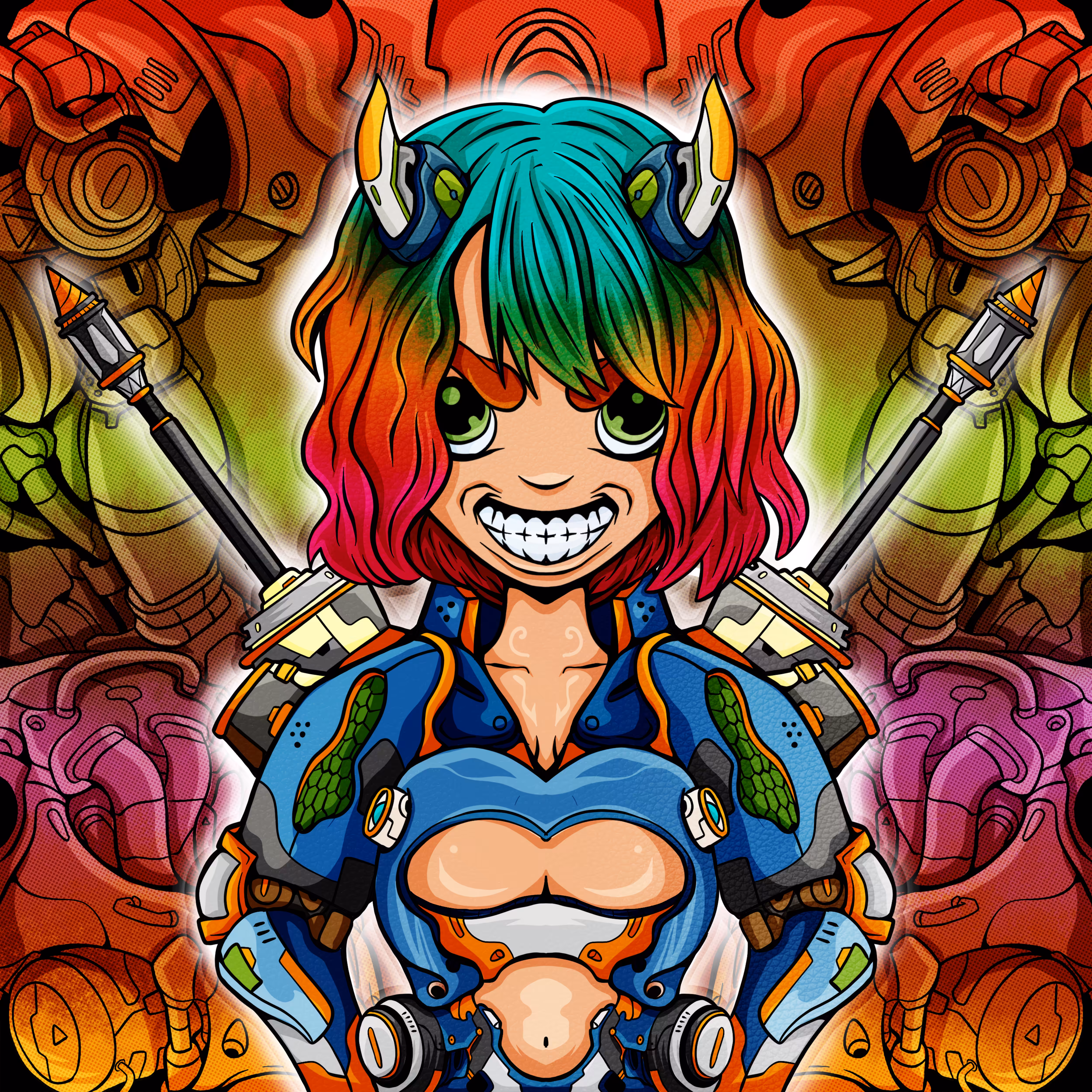#144 SI WATI (armored girl 6)
