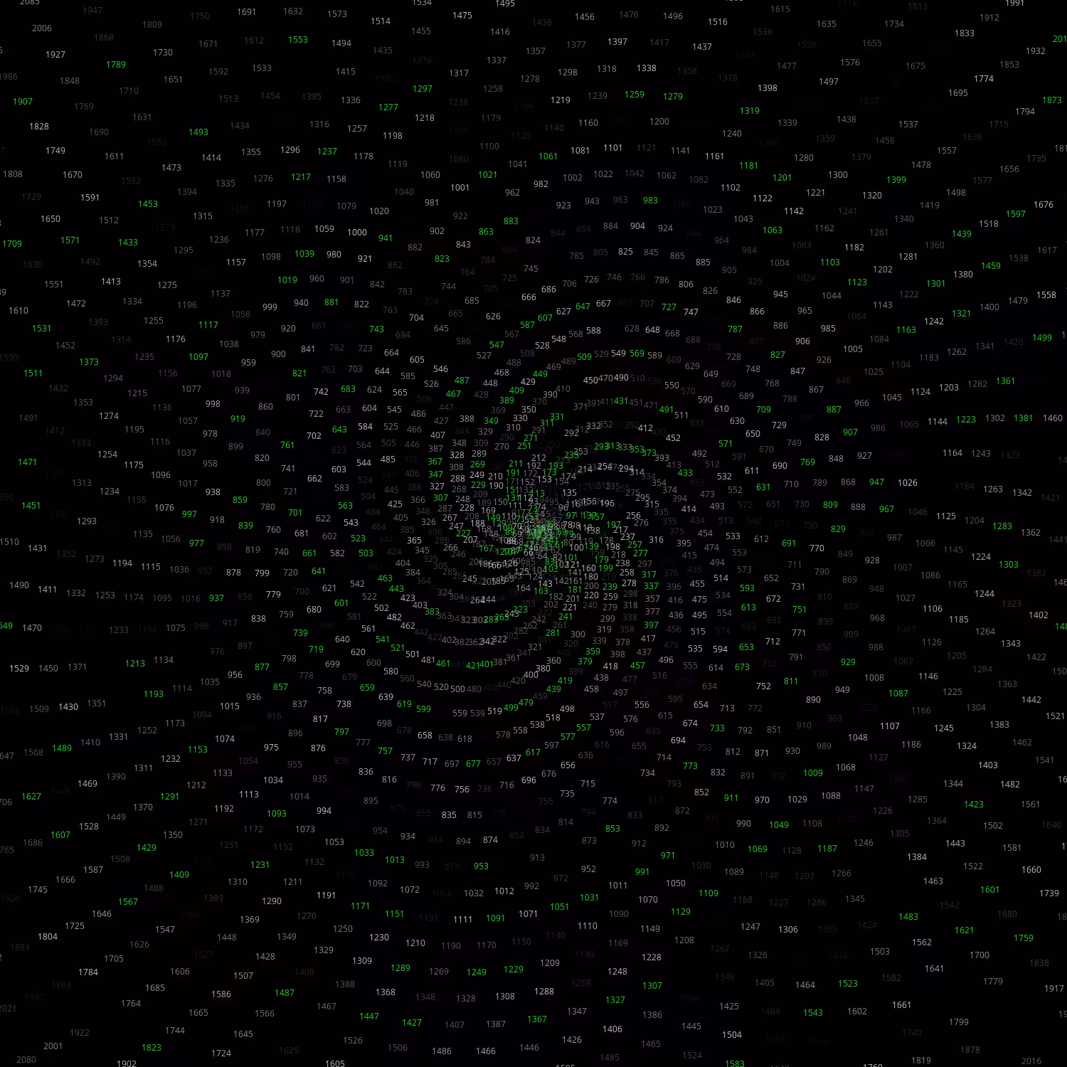 Polar Plot of Numbers #137