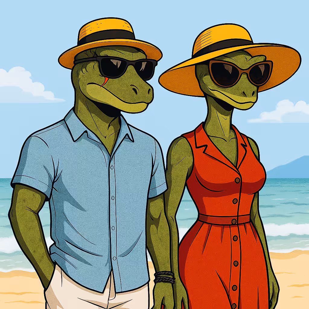 Mr. & Mrs. Reptile