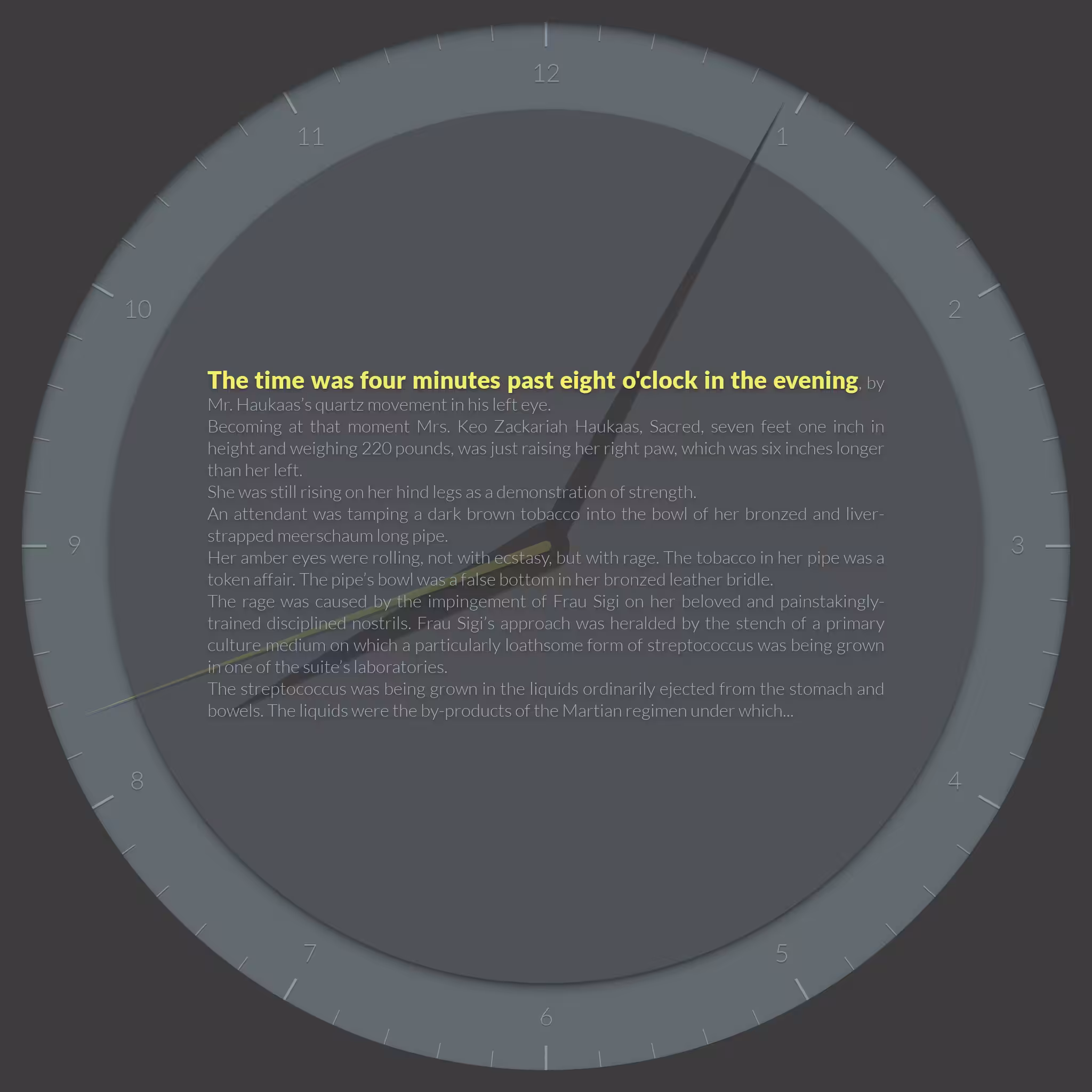 A Watch #116